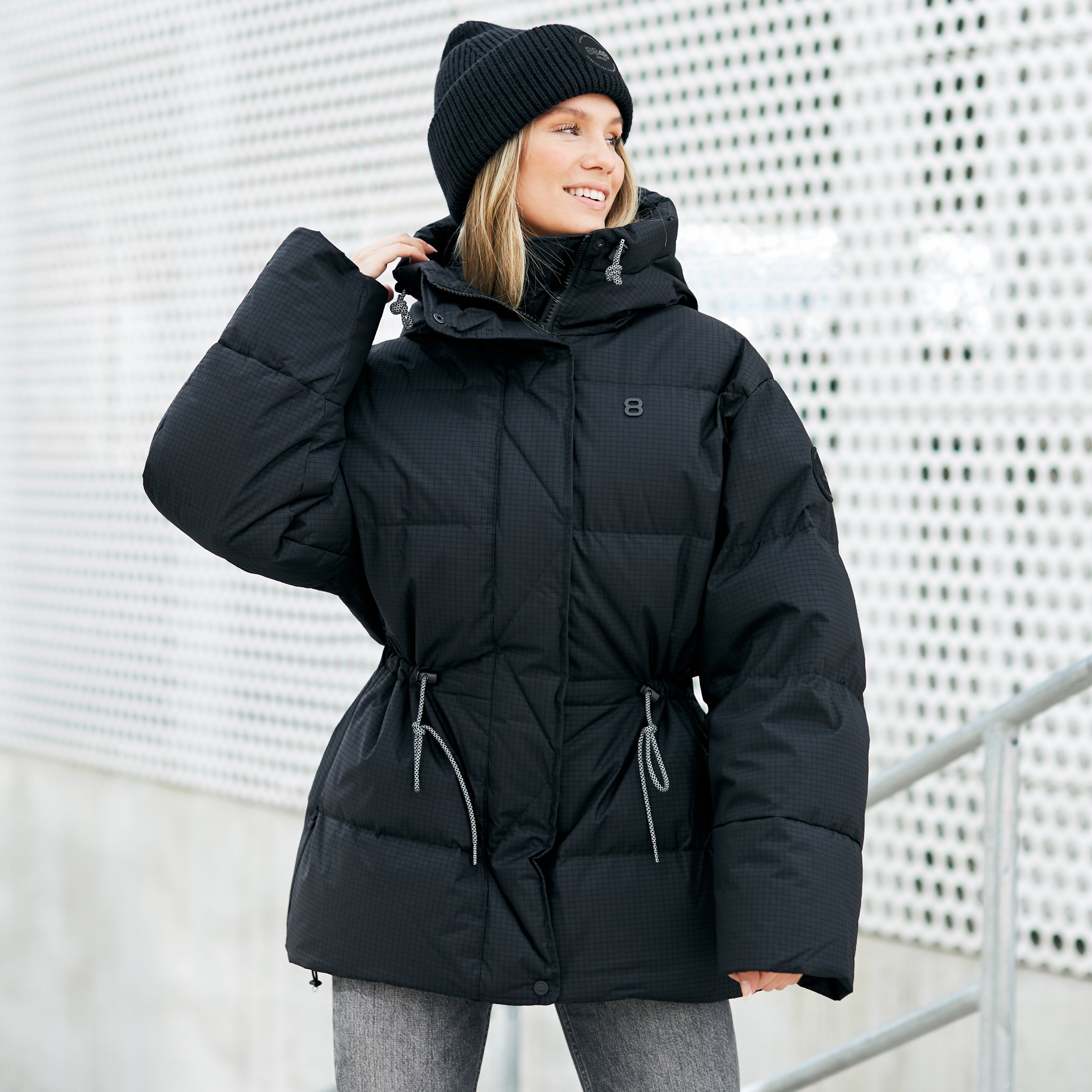 Asama W Down Jacket - Lt Fallen Rock