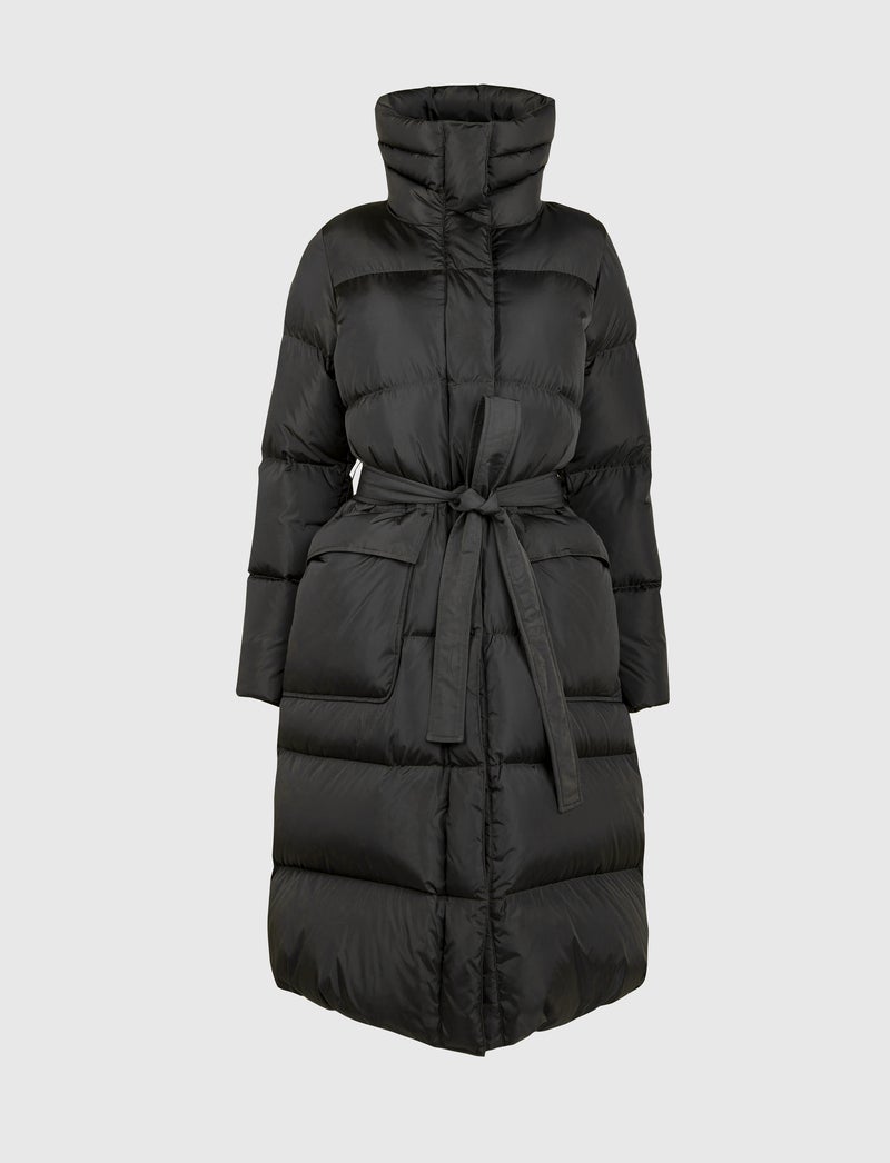 Noomi W Down Coat - Black