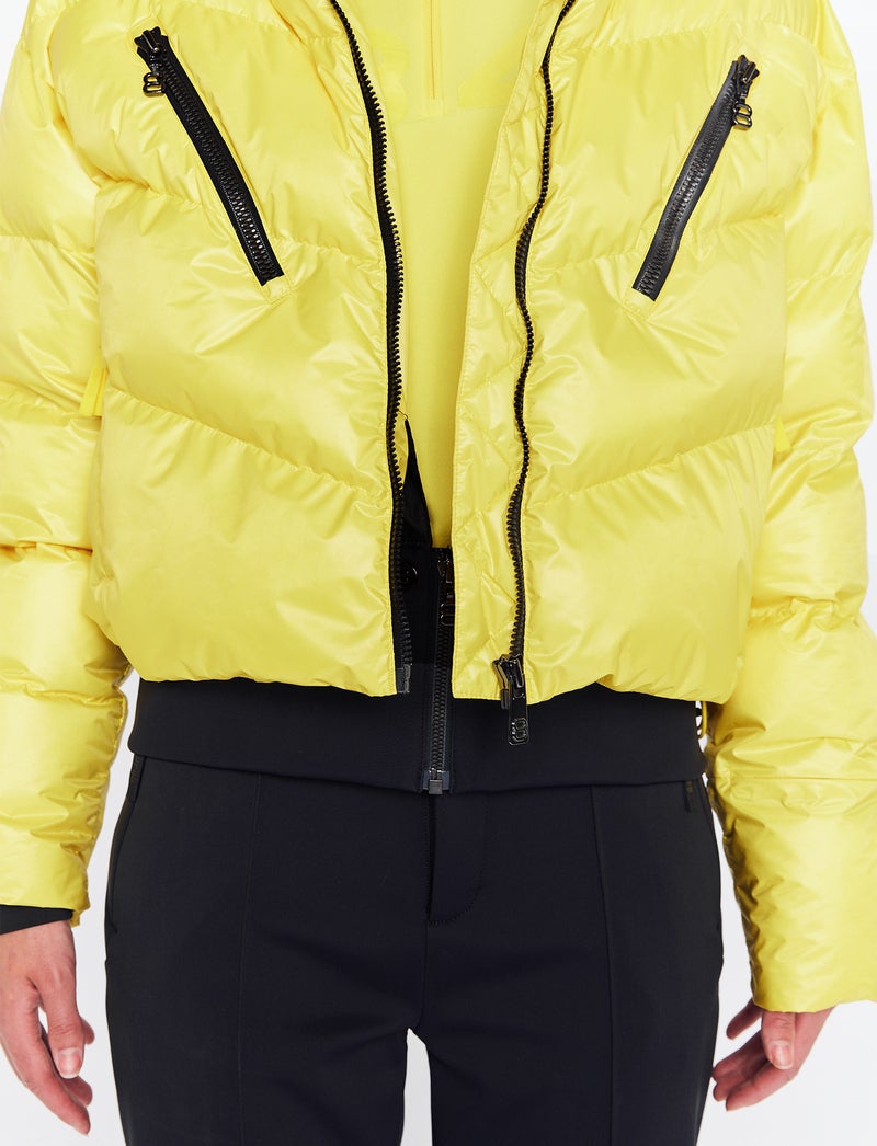 Noelle W Ski Puffer - Sports Yellow