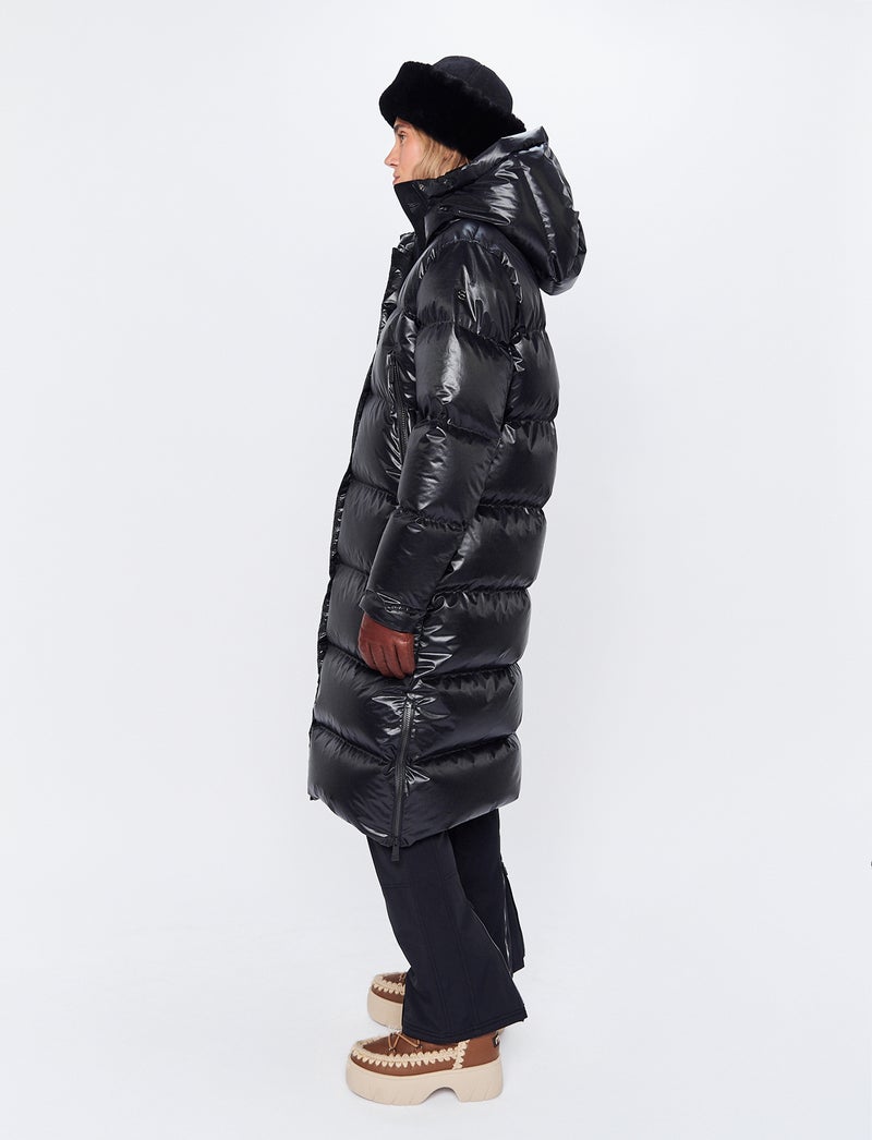 Sarah Long Coat - Black