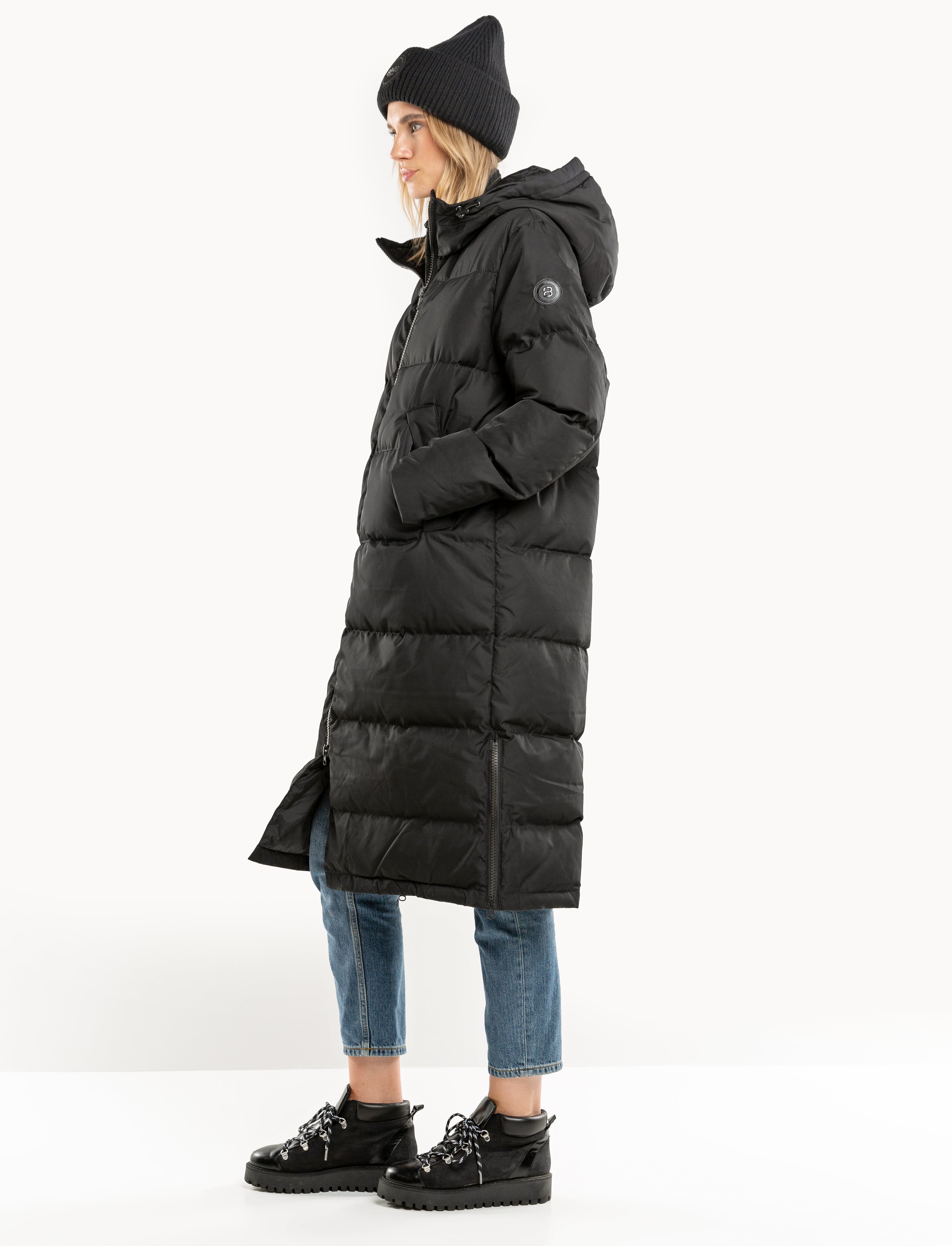 Biella W Coat - Black