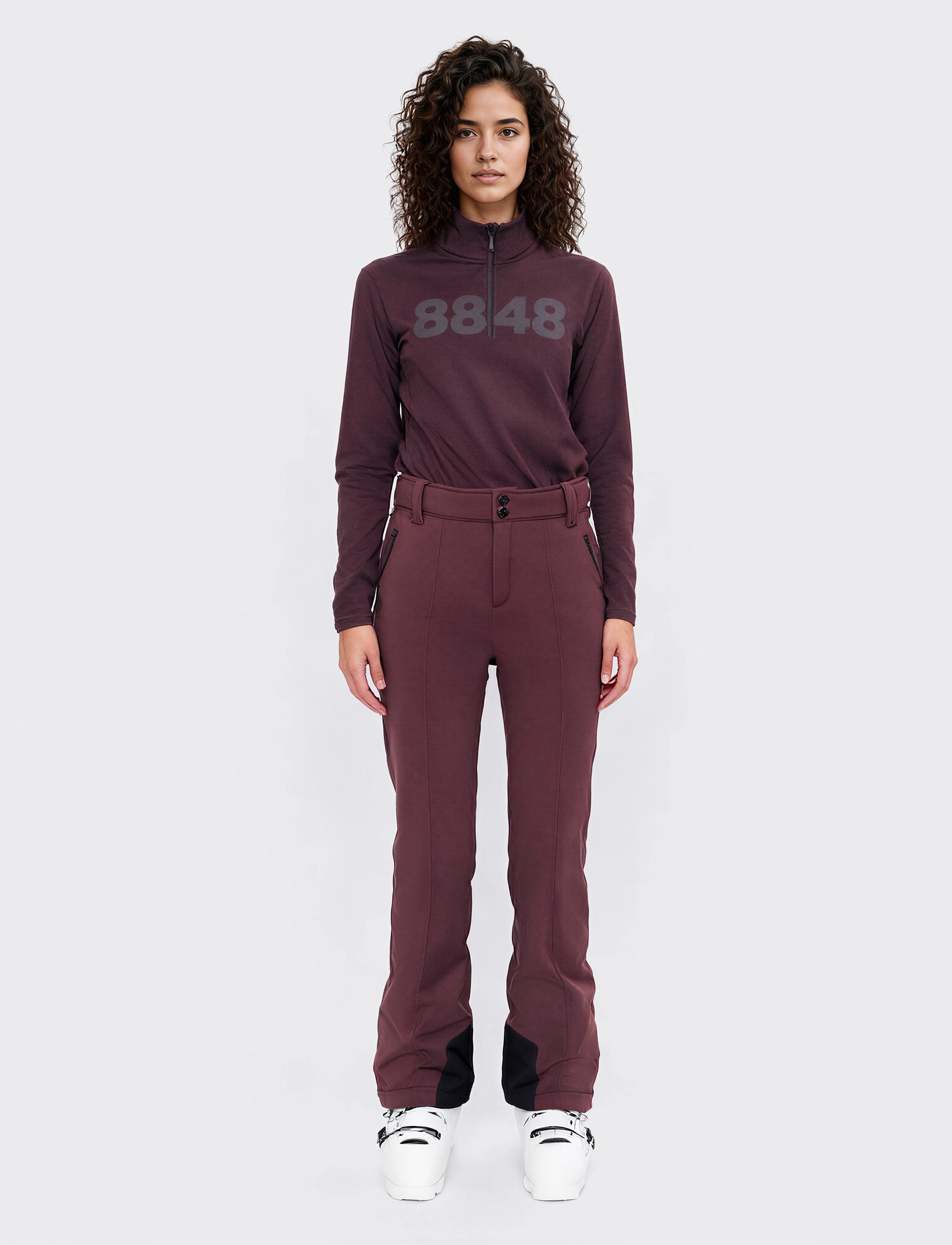 Francis W Pant - Dk Burgundy