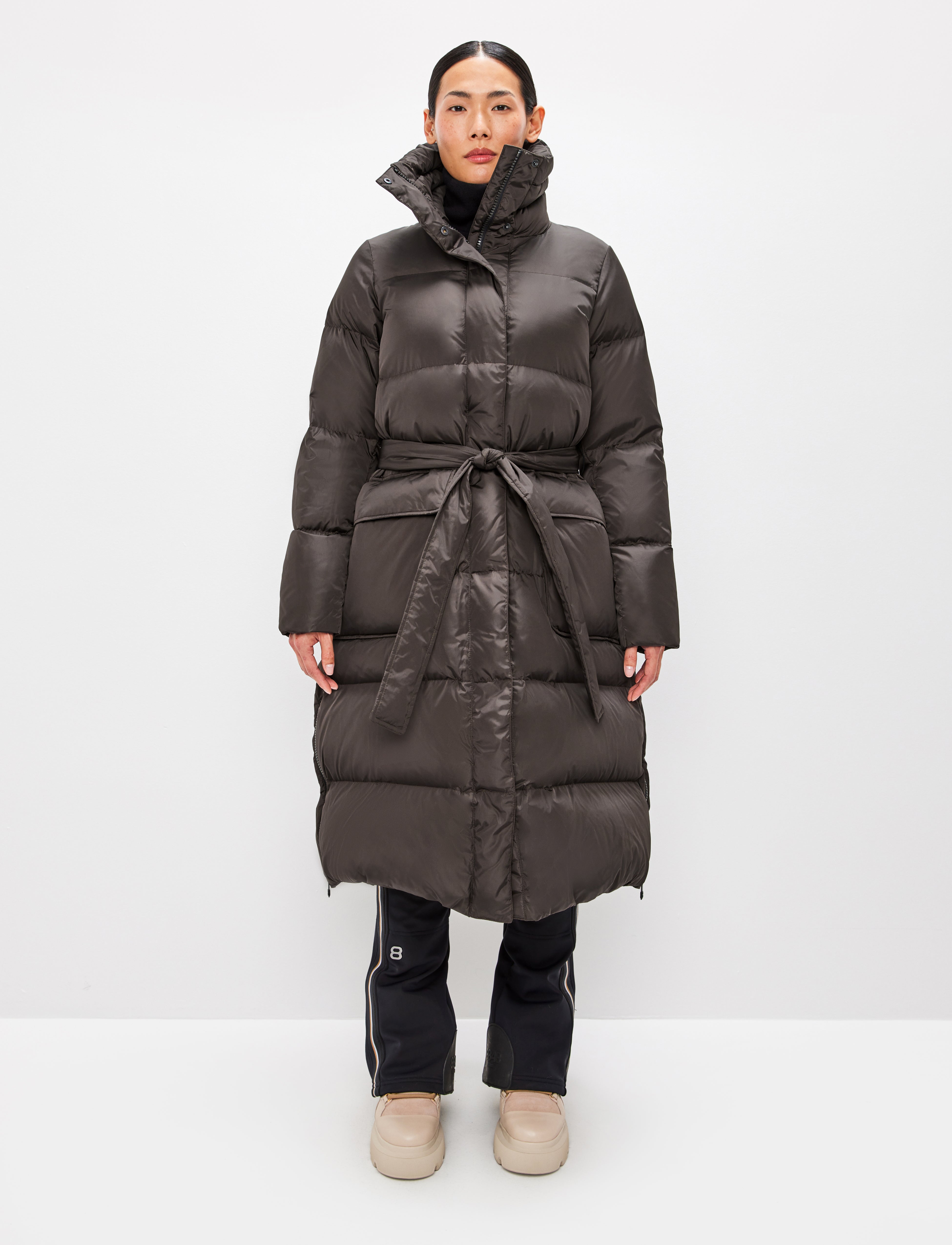 Noomi W Down Coat - Coffea
