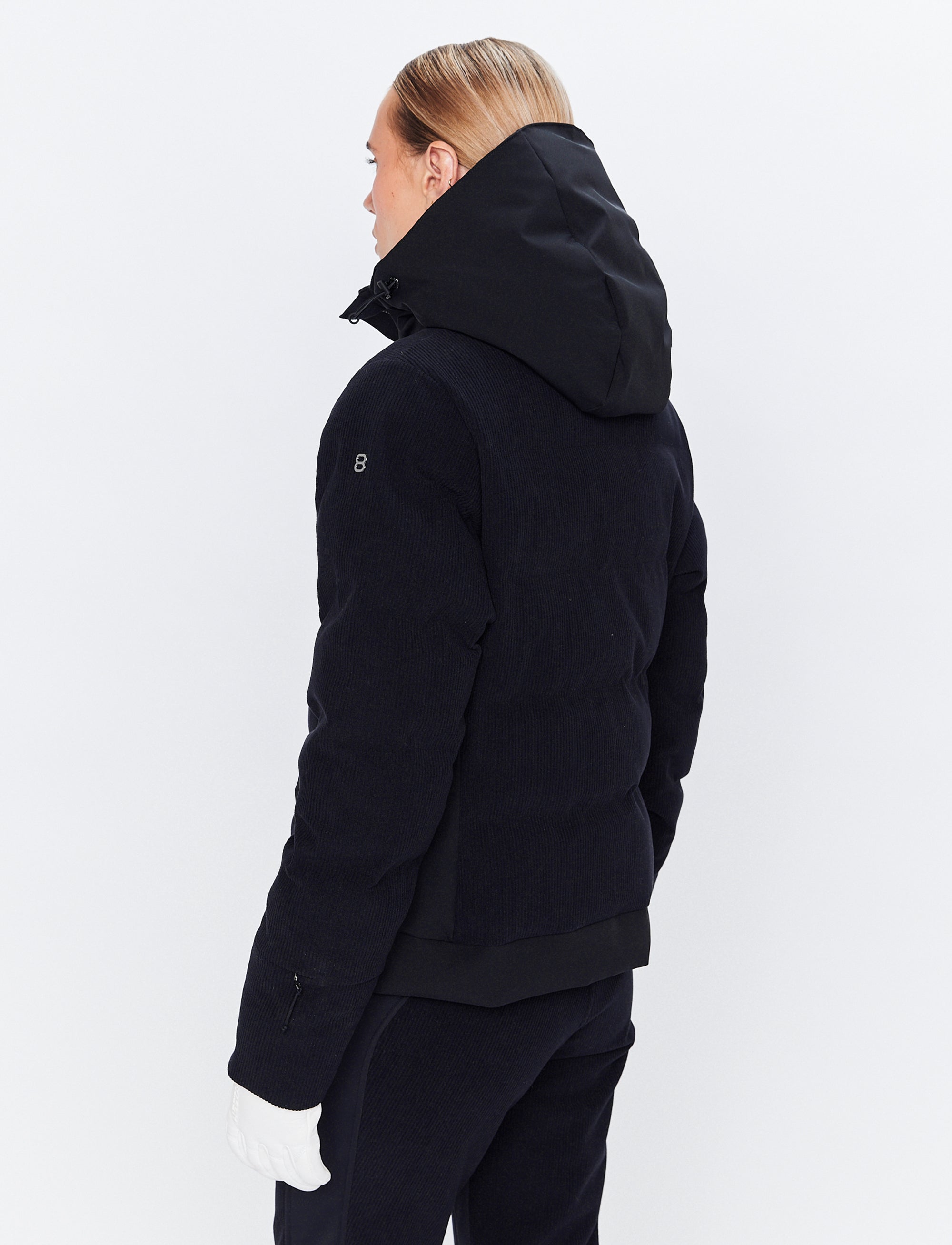 Harlow Cord Jacket - Black