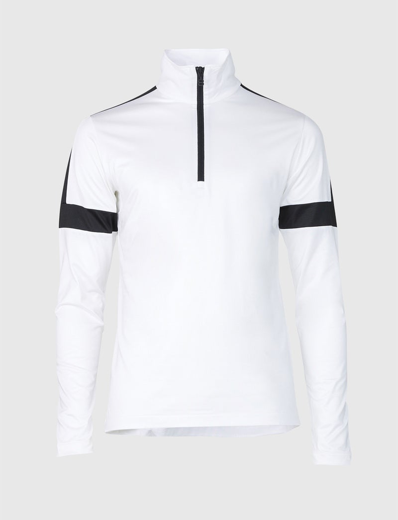 Dino 1/2 Zip Sweat - Blanc