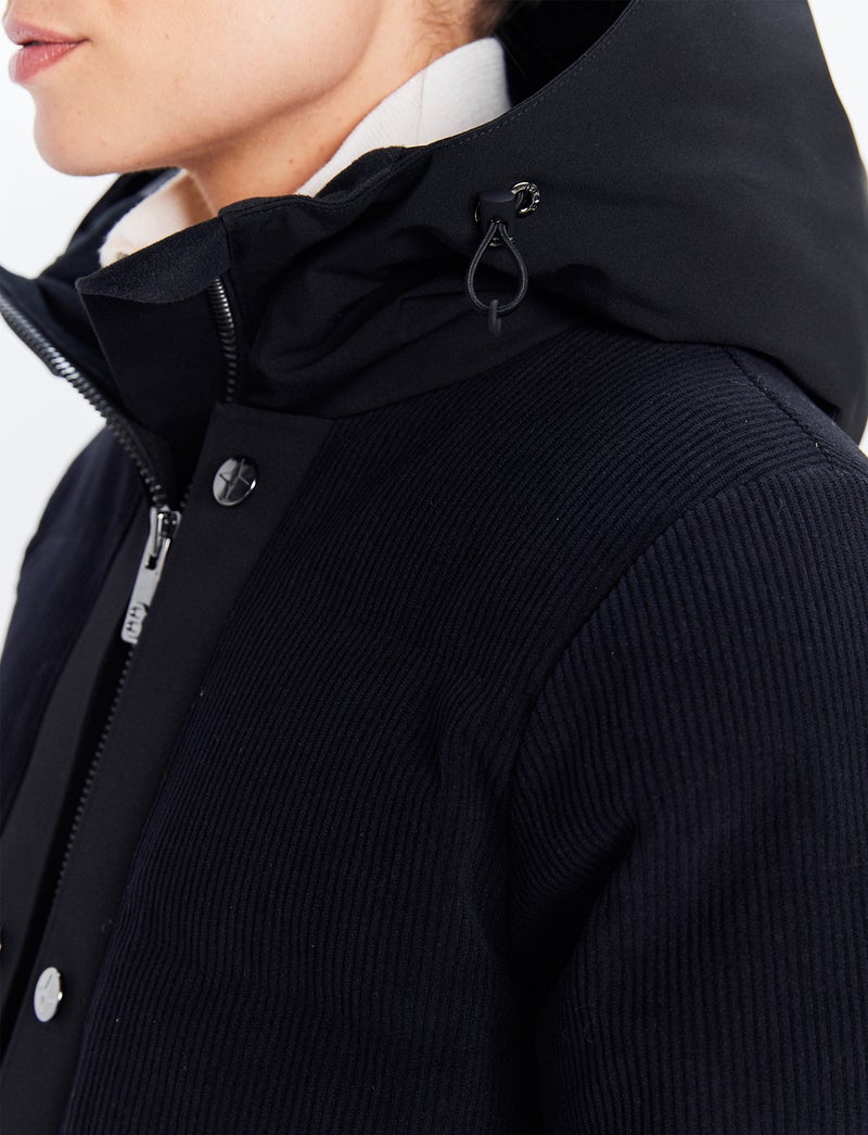 Harlow Cord Jacket - Black