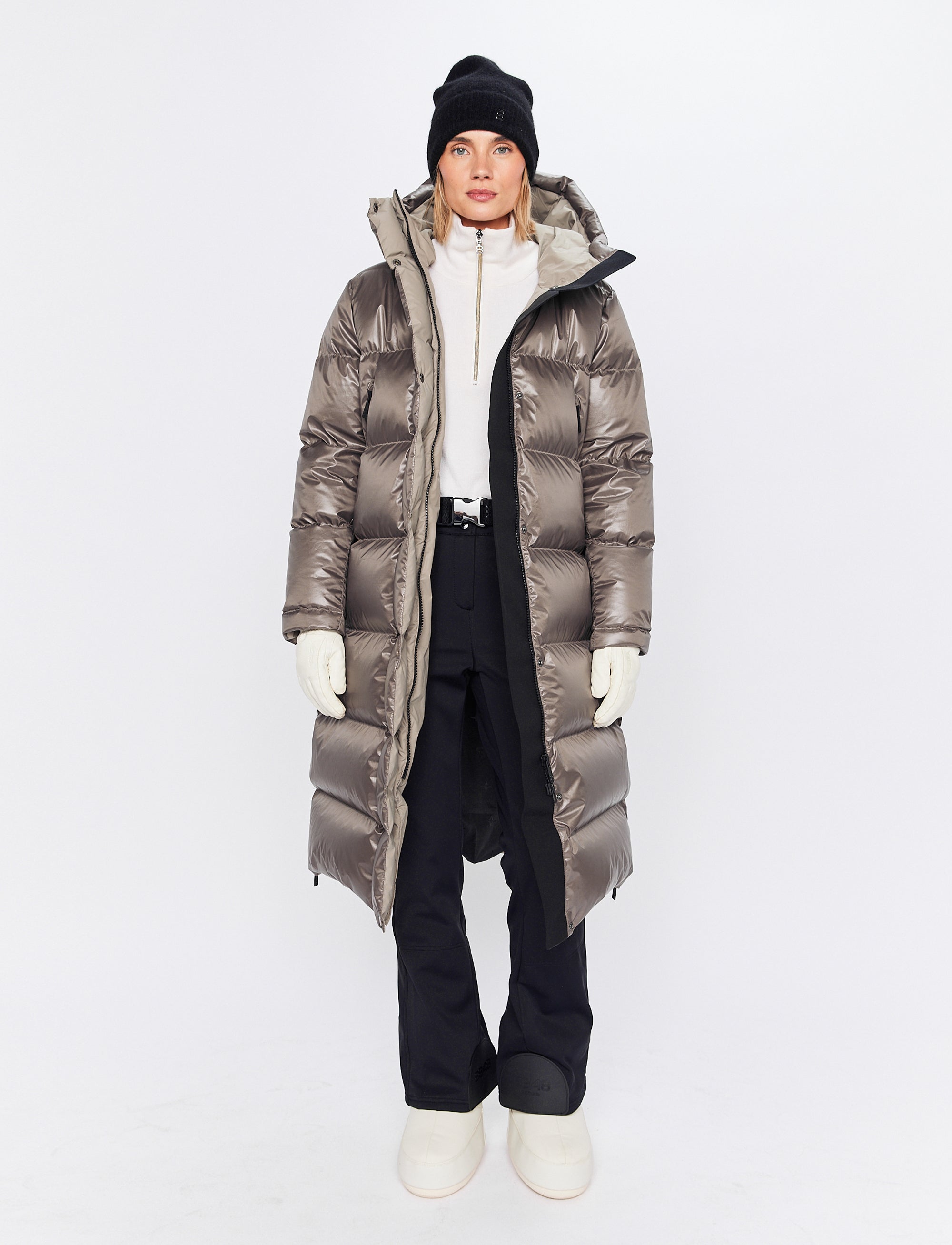 Sarah Long Coat - Beige