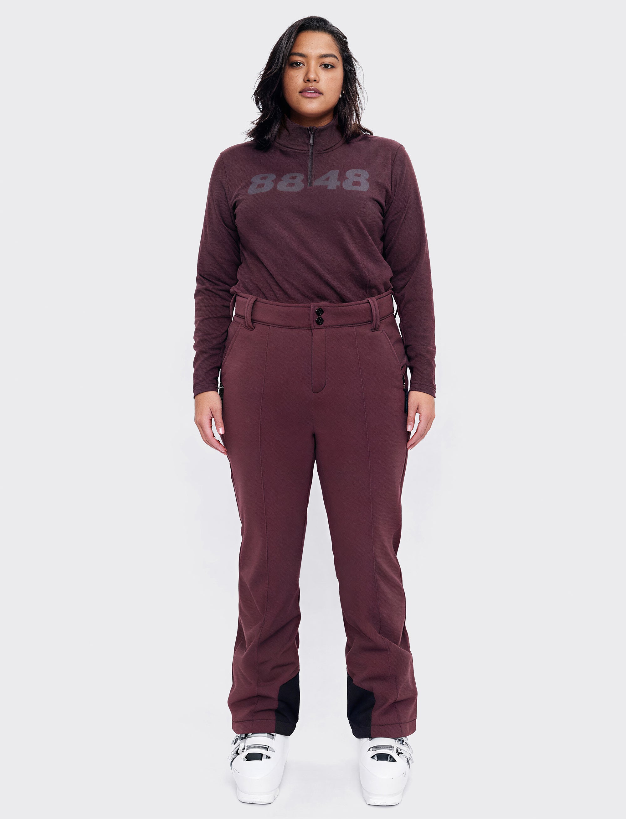 Francis W Pant - Dk Burgundy