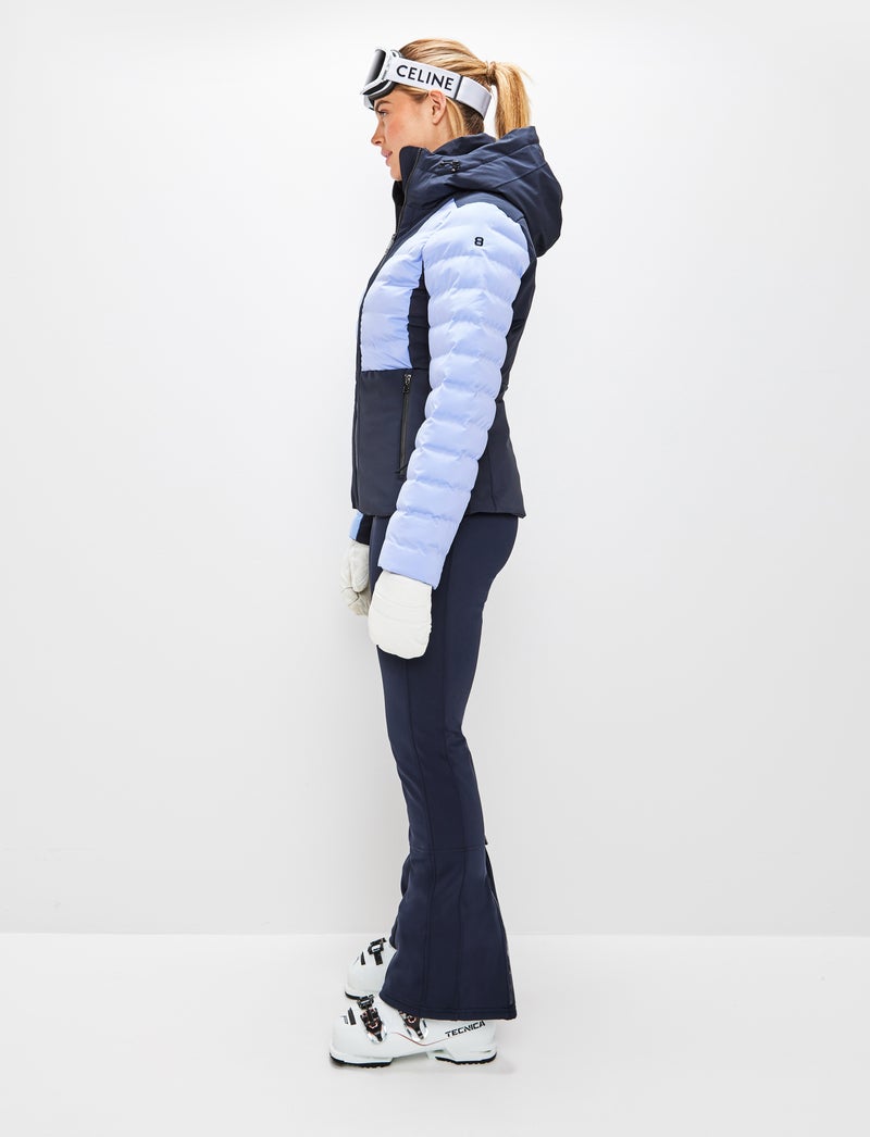 Audrey  Ski Jacket - Hortensia Blue
