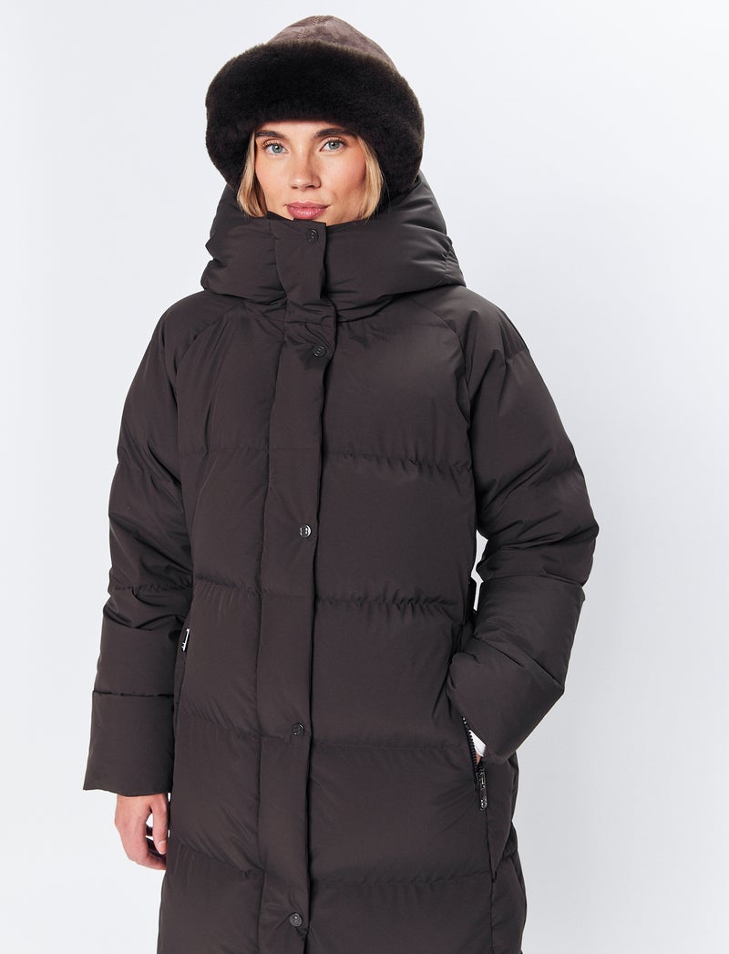 Ruth W Down Coat-Coffea