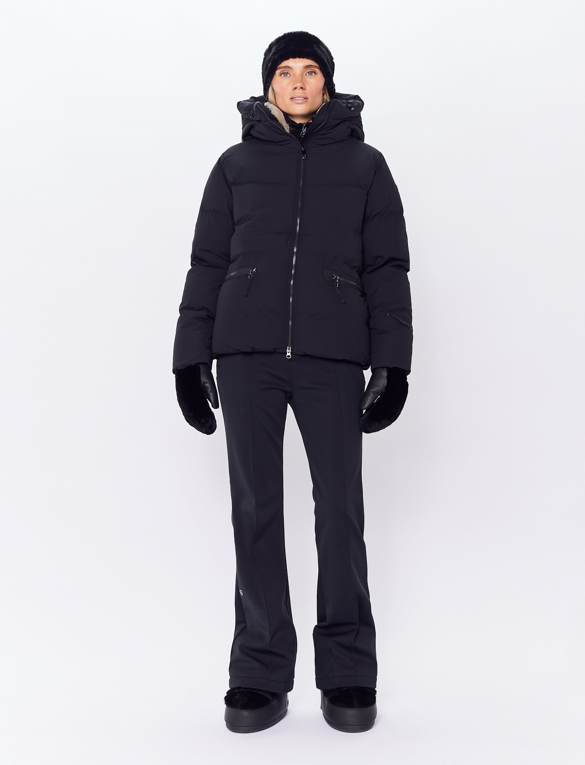 Juniper  Ski Puffer - Black