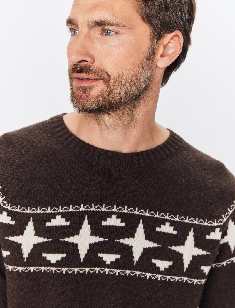 Heritage Wool Sweat - Coffea