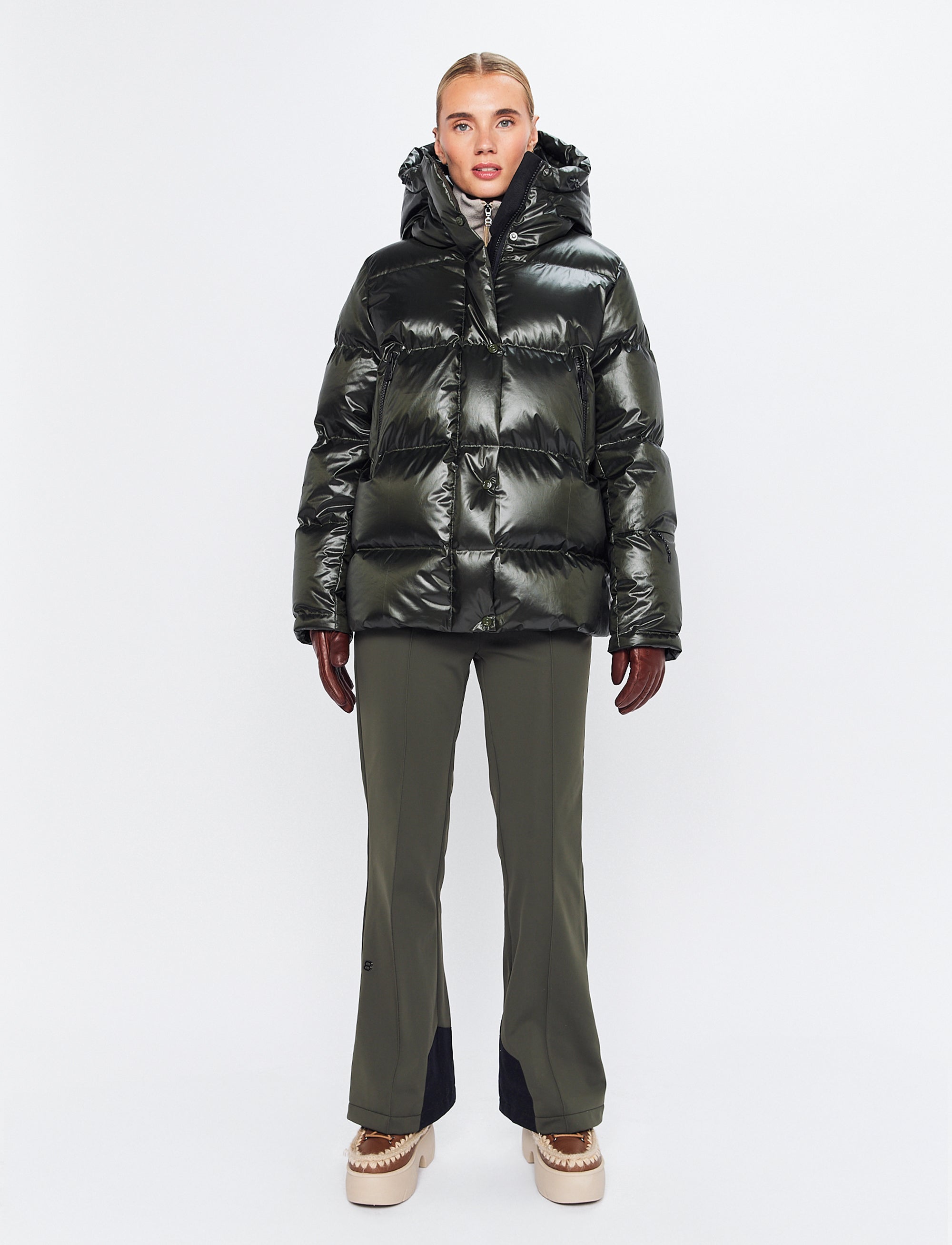 Sarah  Ski Jacket - Italian Green