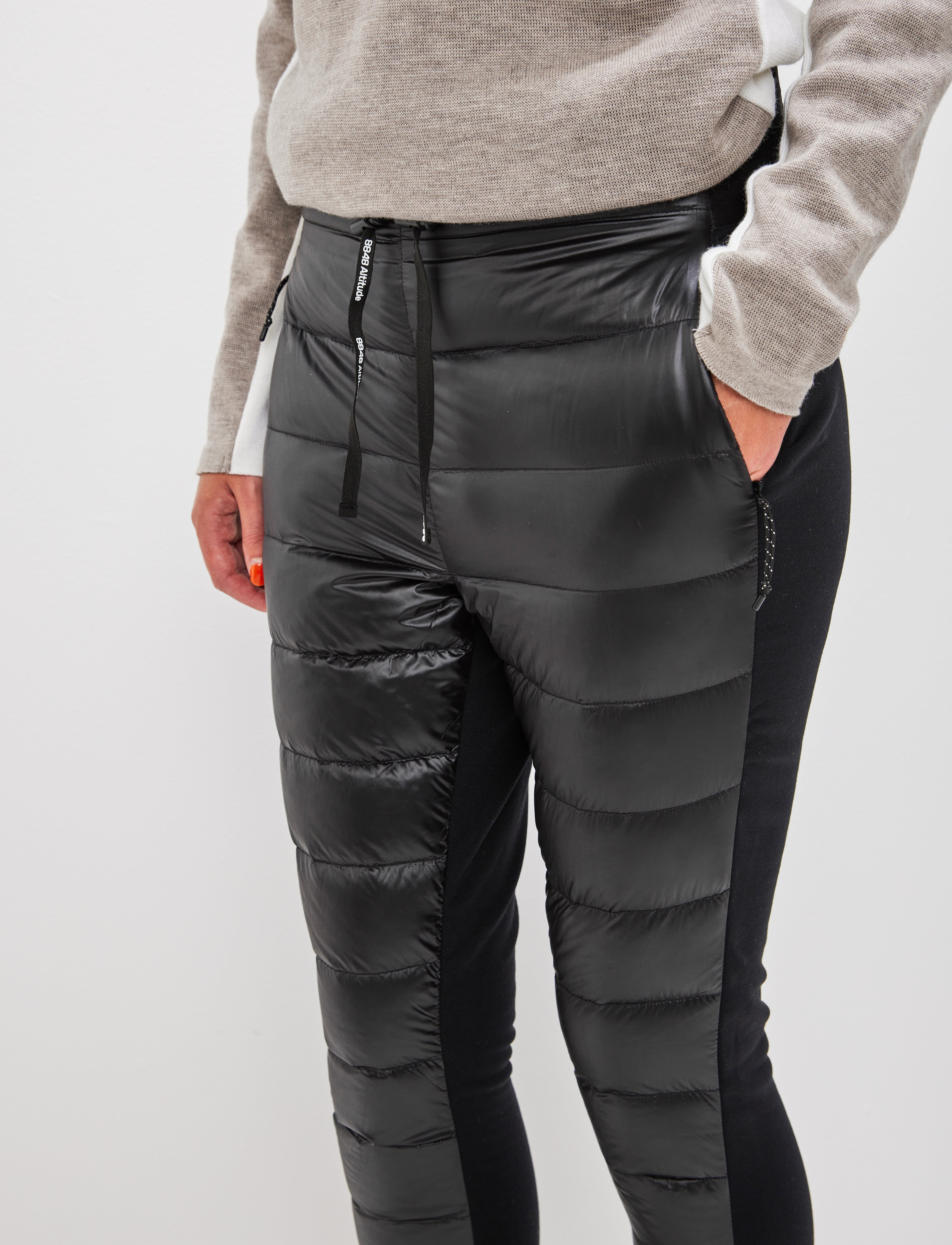 Pollie W Down Pants - Black