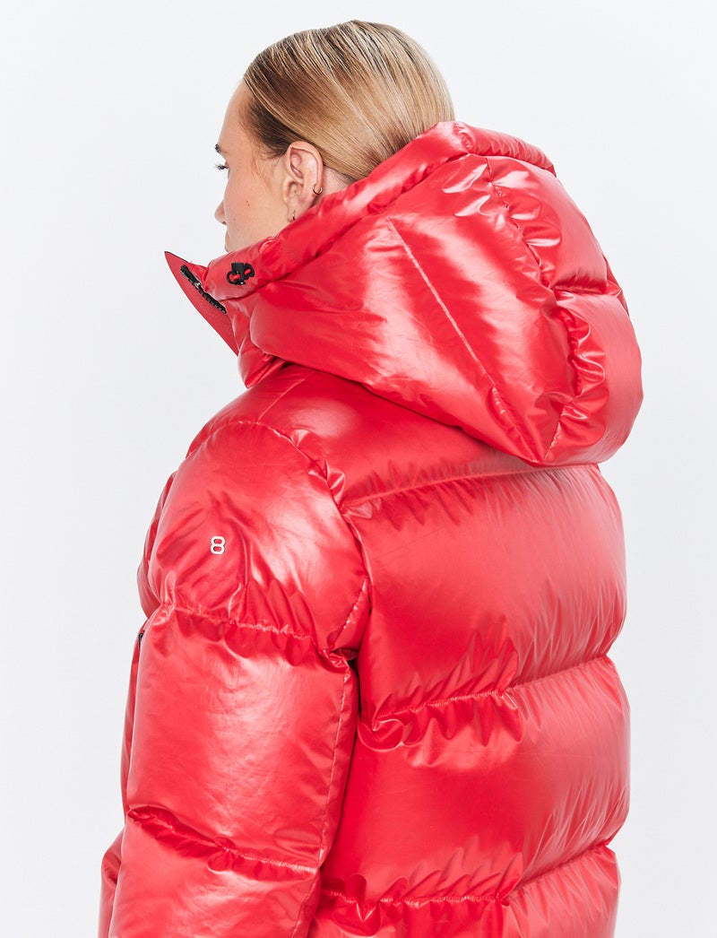 Sarah  Ski Jacket - Poinsetta Red