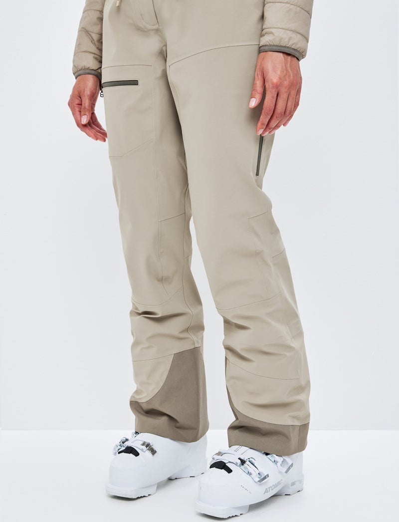 Chloe W Shell Pants - Lt Fallen Rock