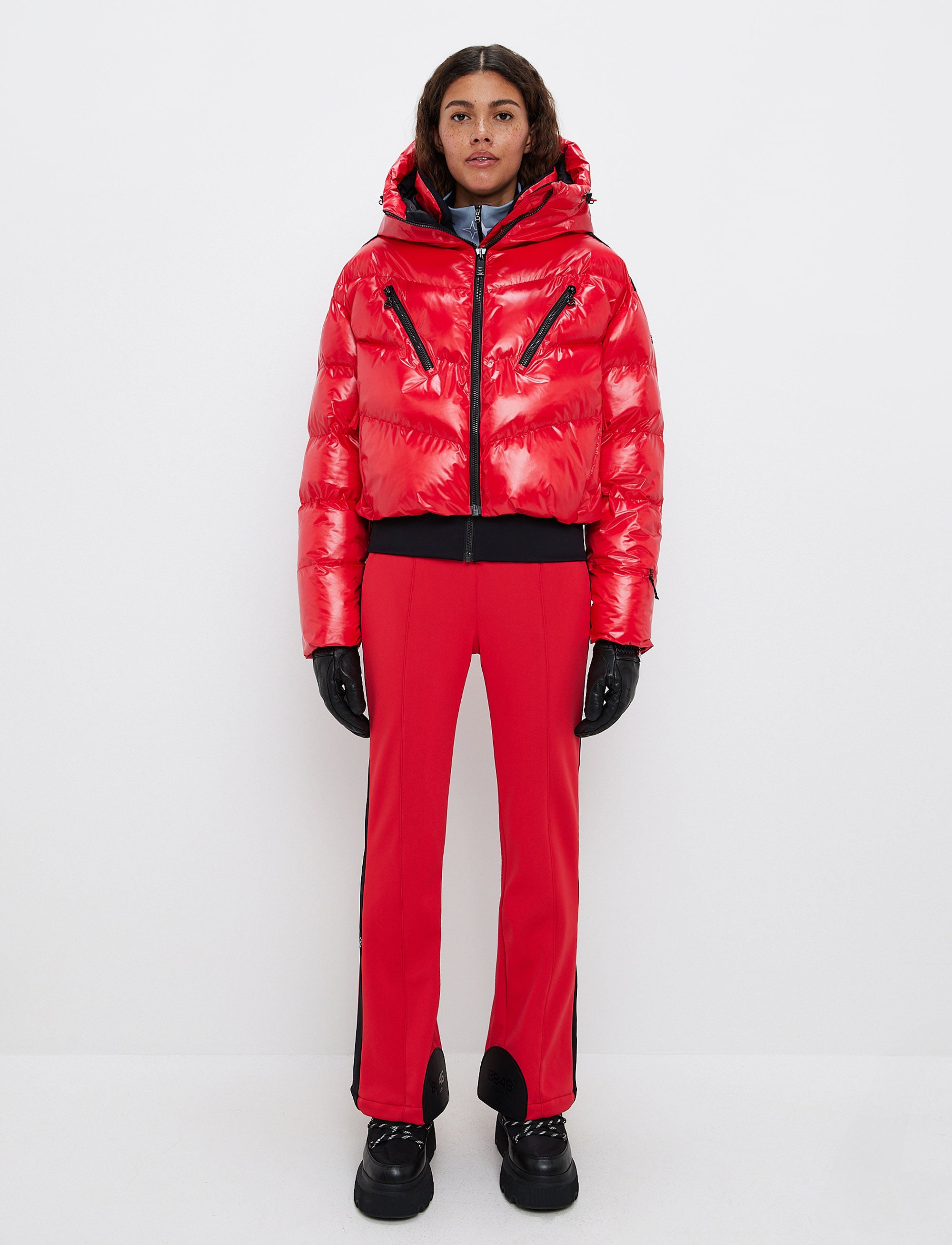 Noelle W Ski Jacket - Poinsetta Red