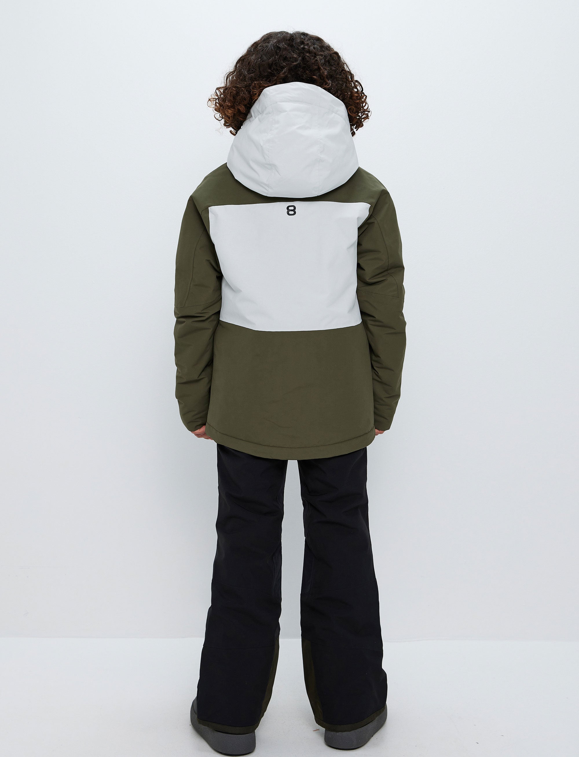 Miles JR Ski Jacket - Army Green