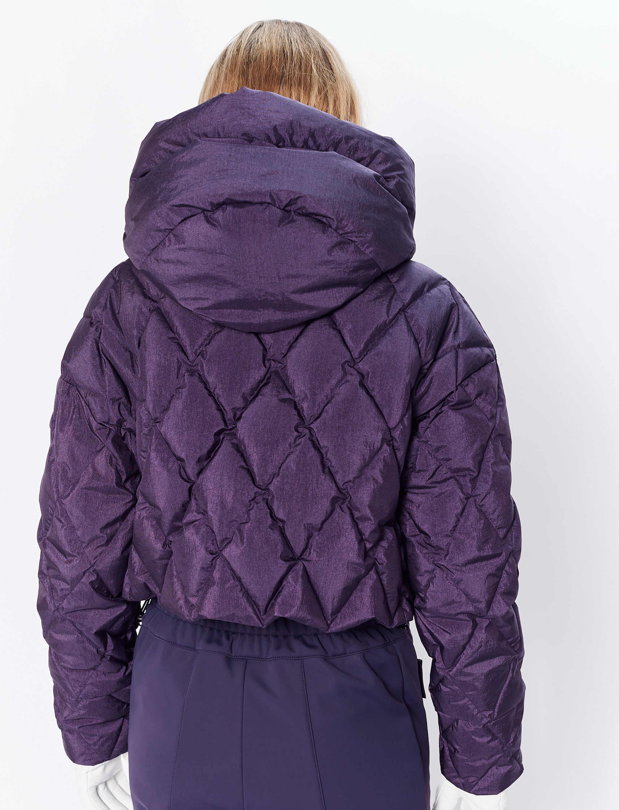 Amina W Ski Suit - Cosmos Plum