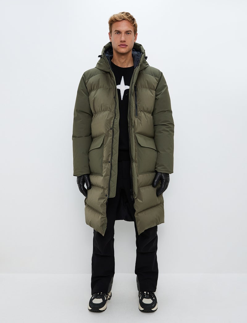 Boncourt Down Coat - Army Green | 8848 Altitude