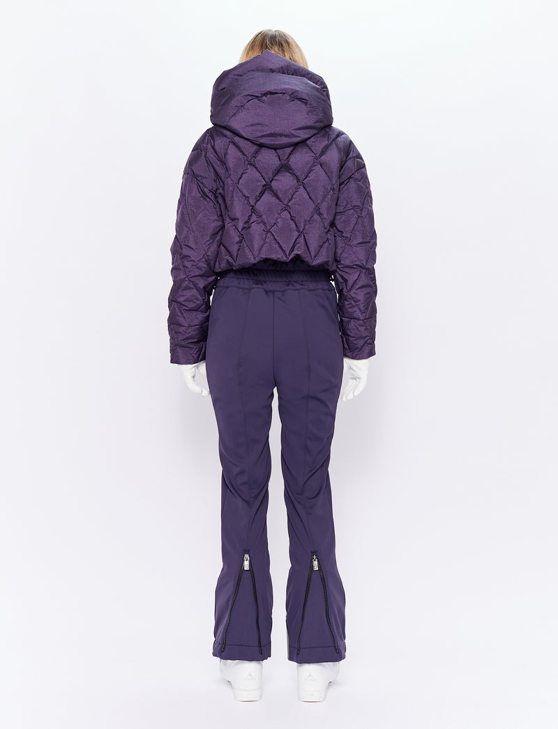 Amina W Ski Suit - Cosmos Plum