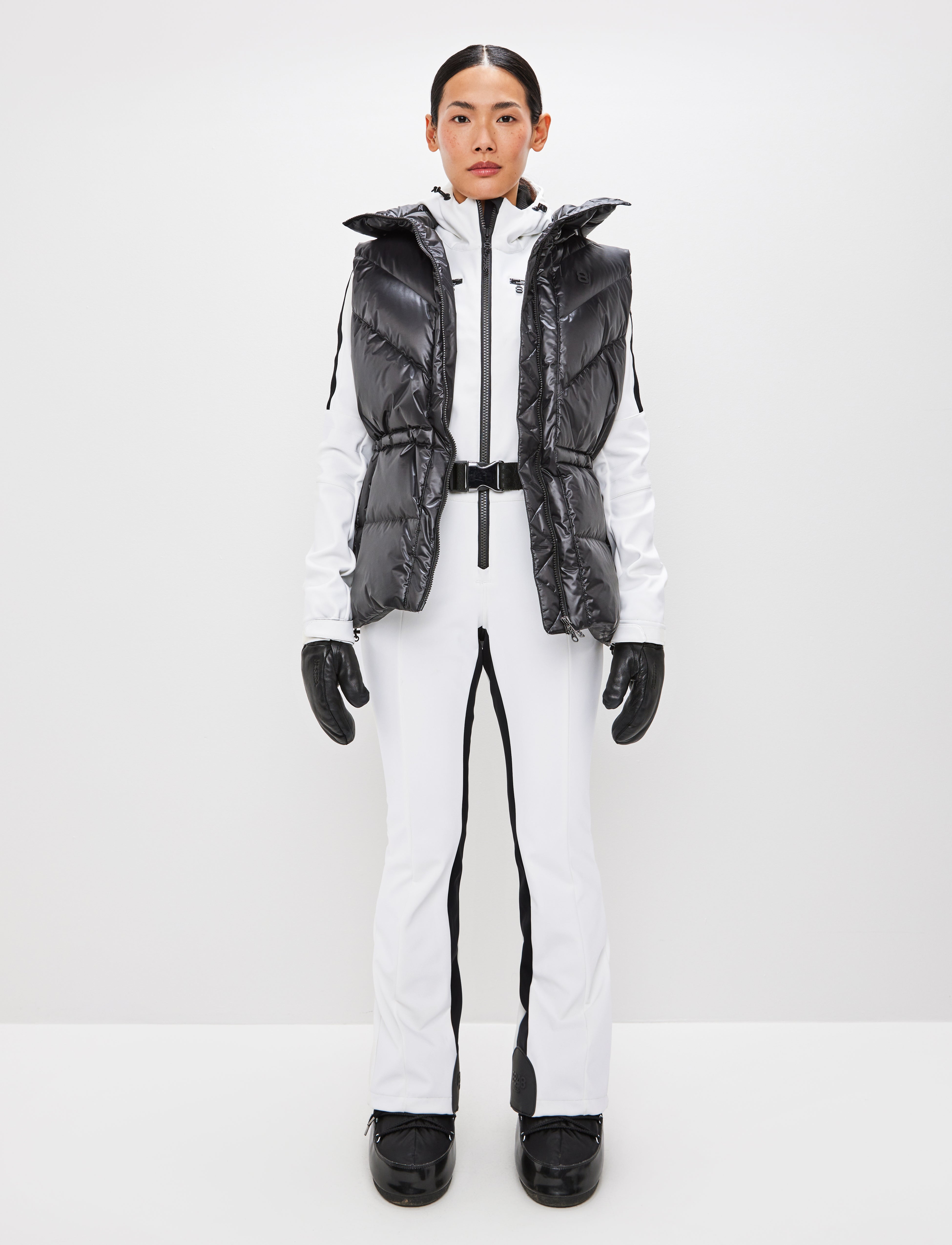 Cat W Ski Suit - Blanc