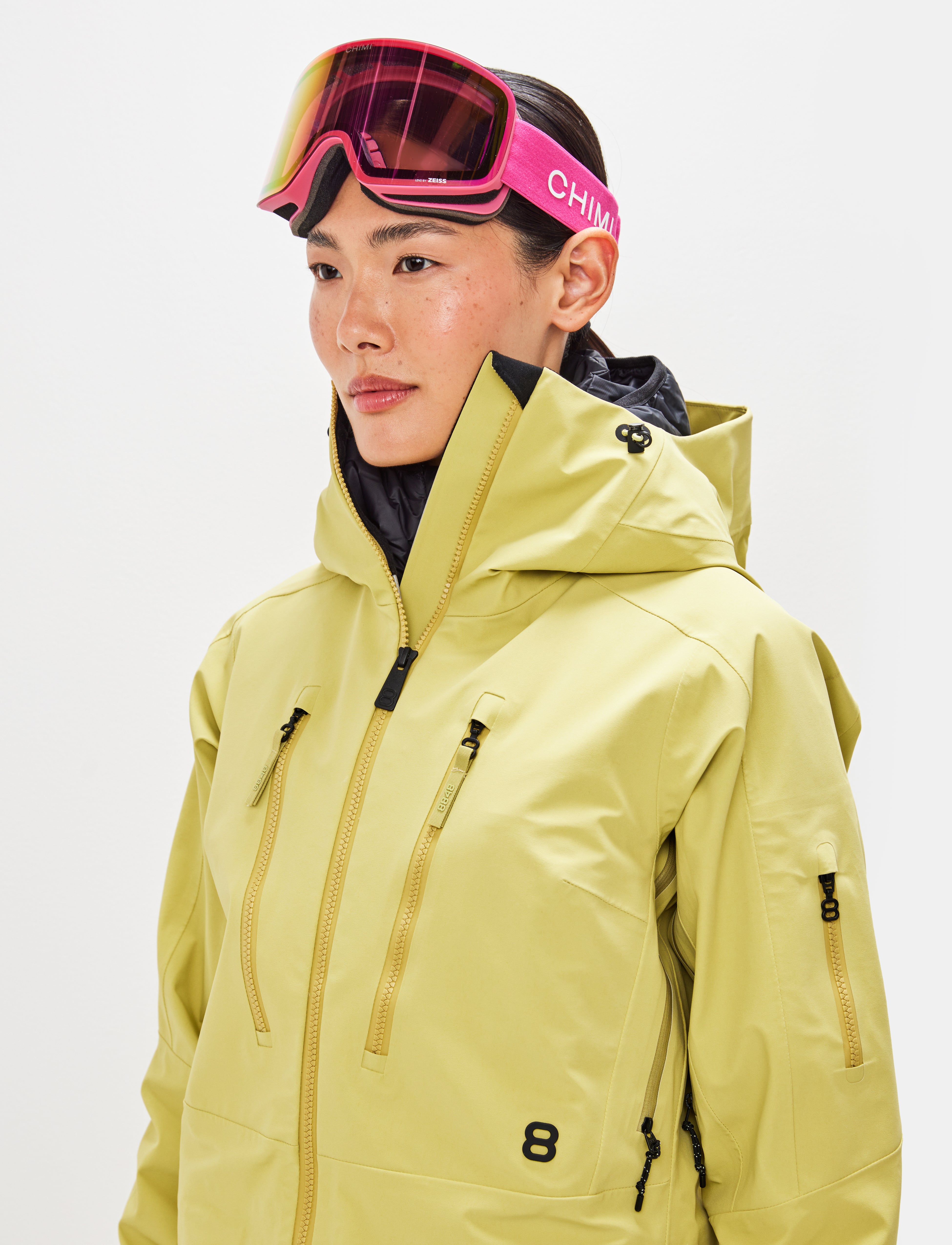 Pow 3.0 W Shell Jacket - Flax Yellow