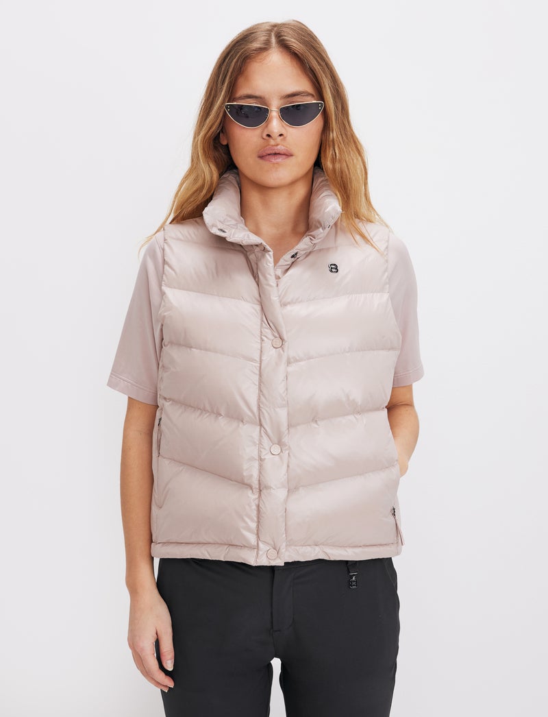 Bella W Down Vest - Powder Pink