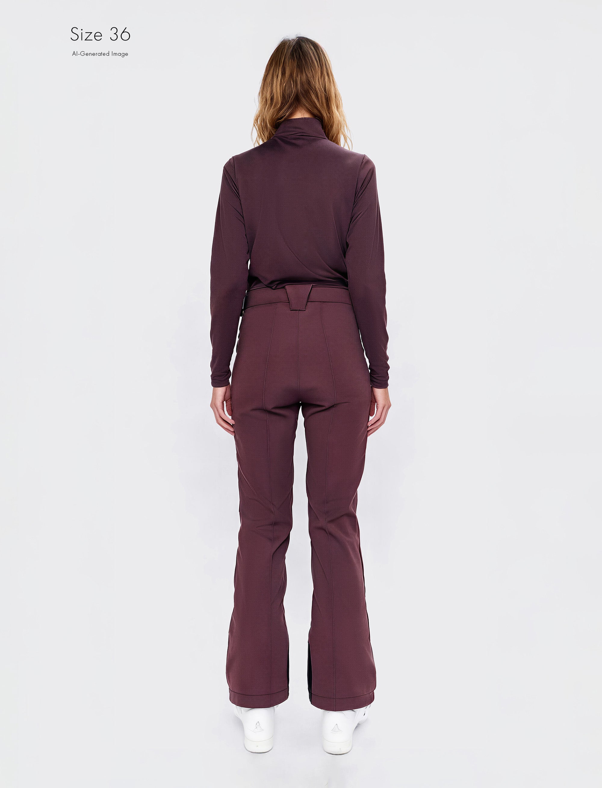 Francis W Pant - Dk Burgundy