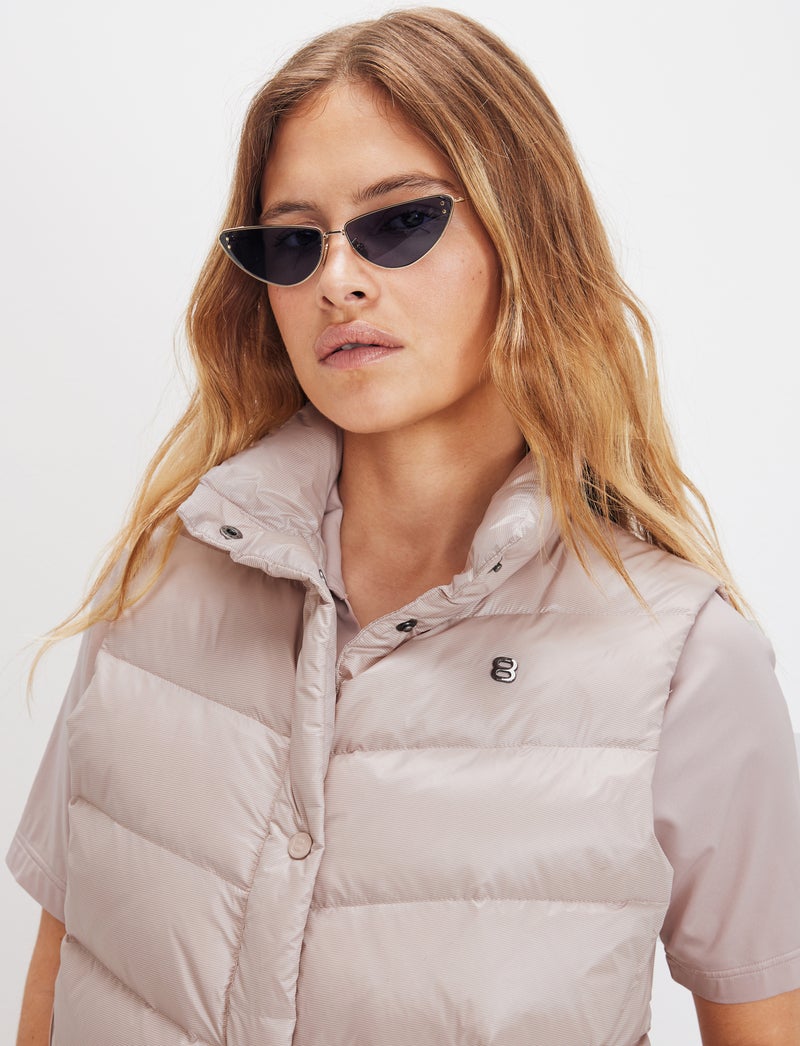 Bella W Down Vest - Powder Pink