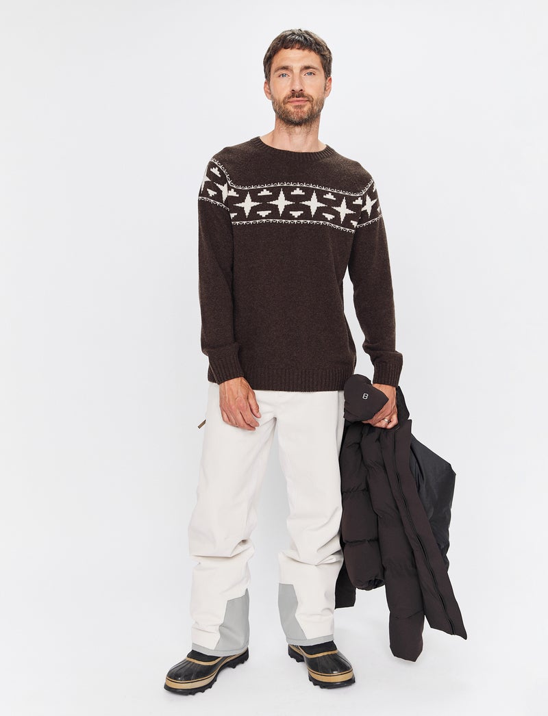 Heritage Wool Sweat - Coffea