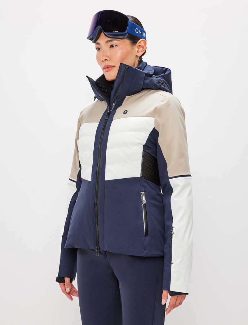 Hazel W Ski Jacket - Navy