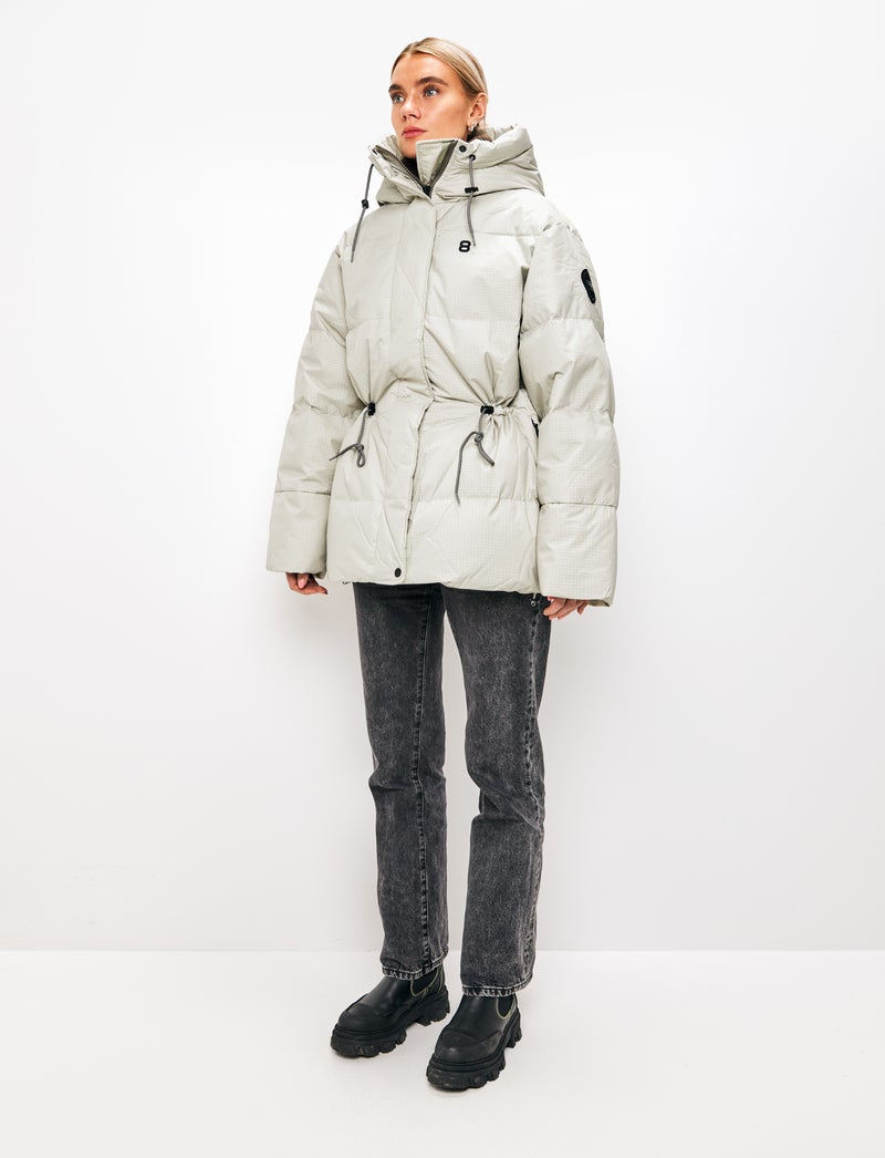 Asama W Down Jacket - Lt Fallen Rock