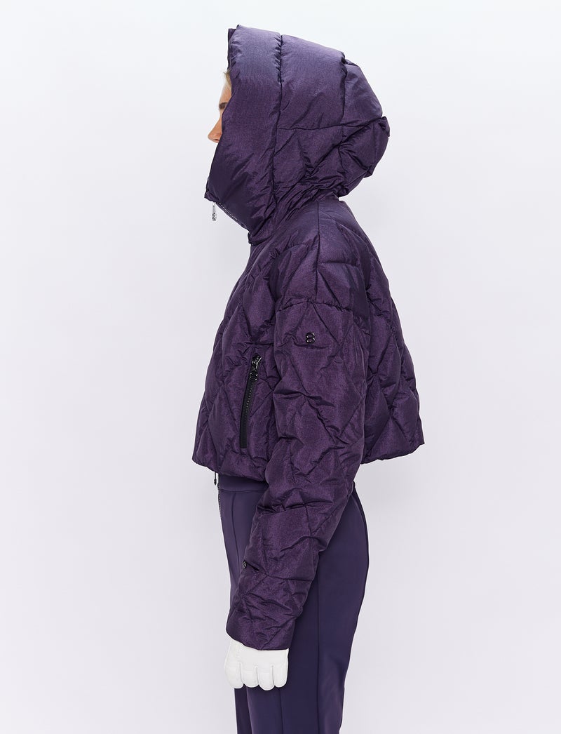 Amina W Ski Suit - Cosmos Plum