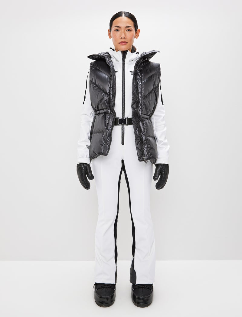 Cat W Ski Suit - Blanc