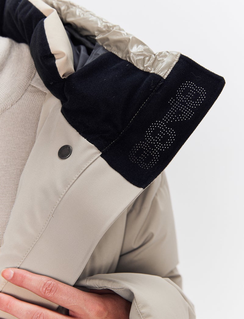 Delaine W Ski Jacket - Lt Beige