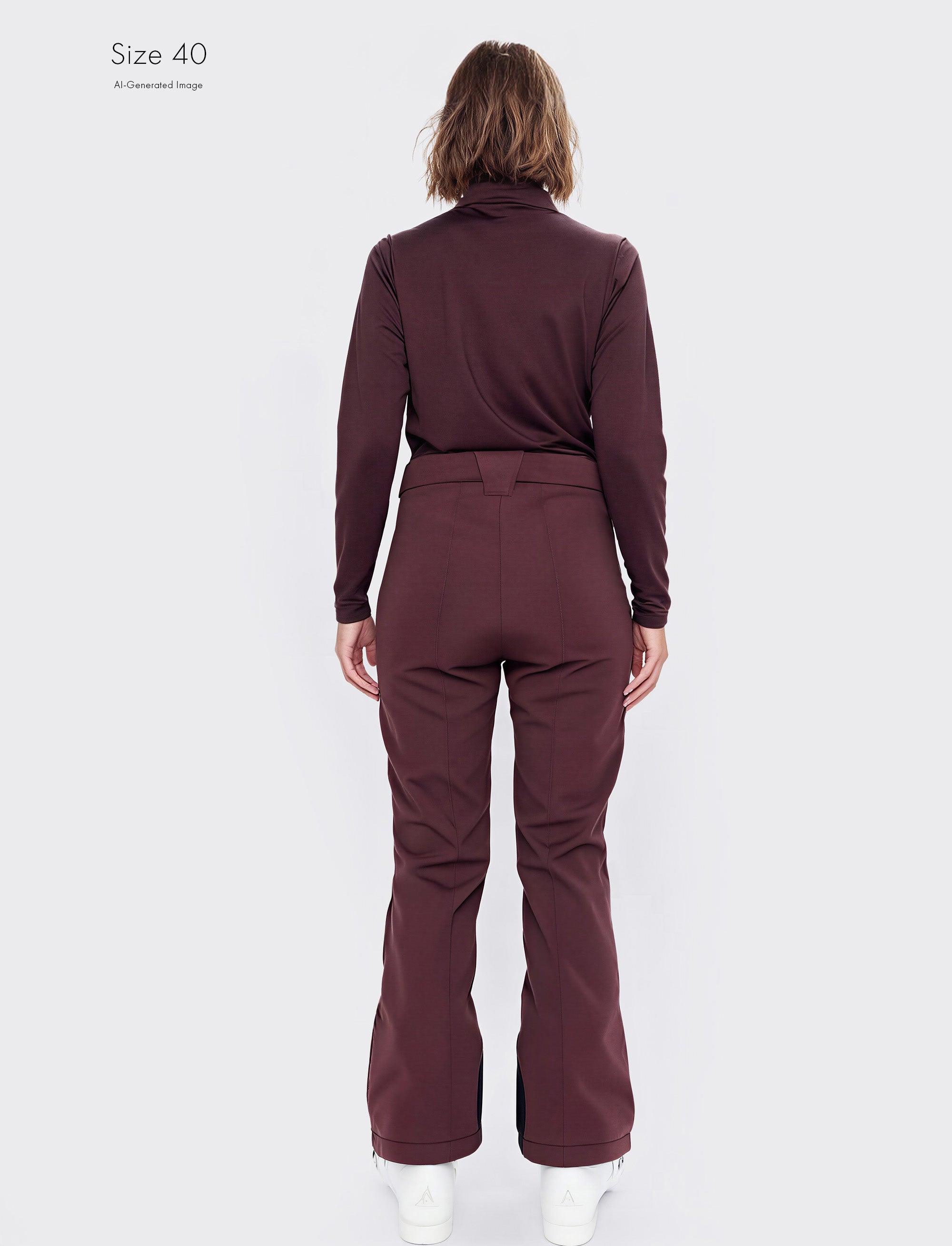 Francis W Pant - Dk Burgundy