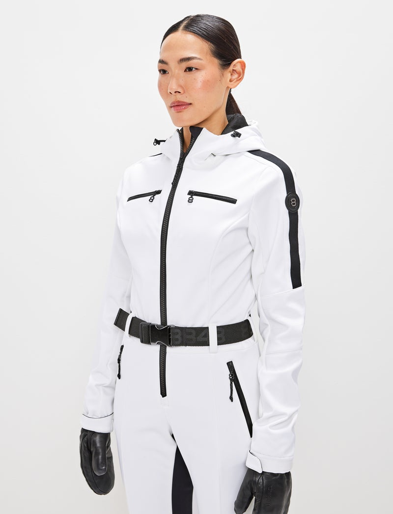 Cat W Ski Suit - Blanc