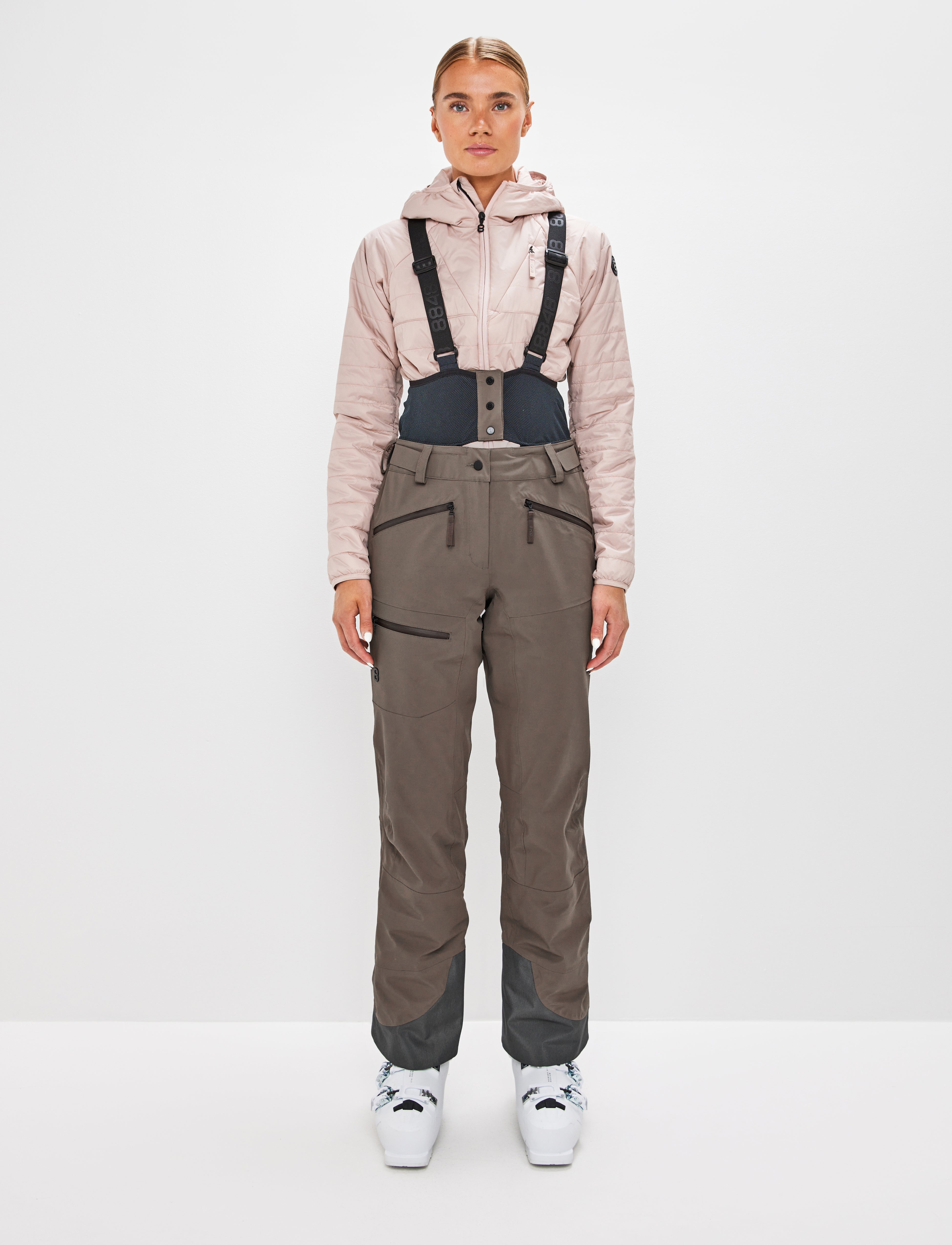 Chloe W Shell Pants - Pale Brown