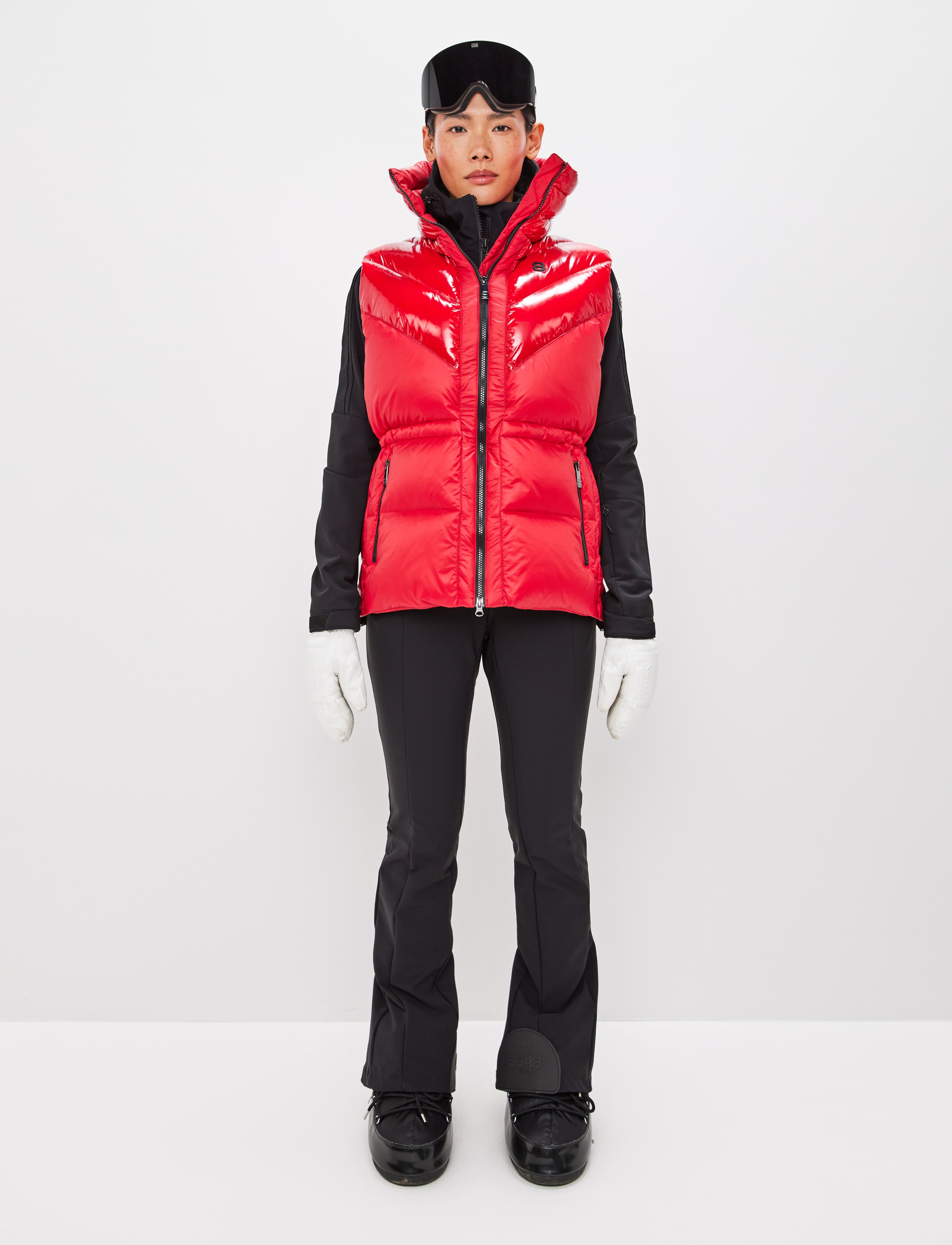 Shacci W Down Vest - Red