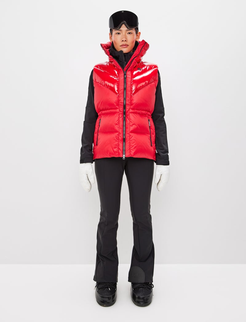 Shacci W Down Vest - Red