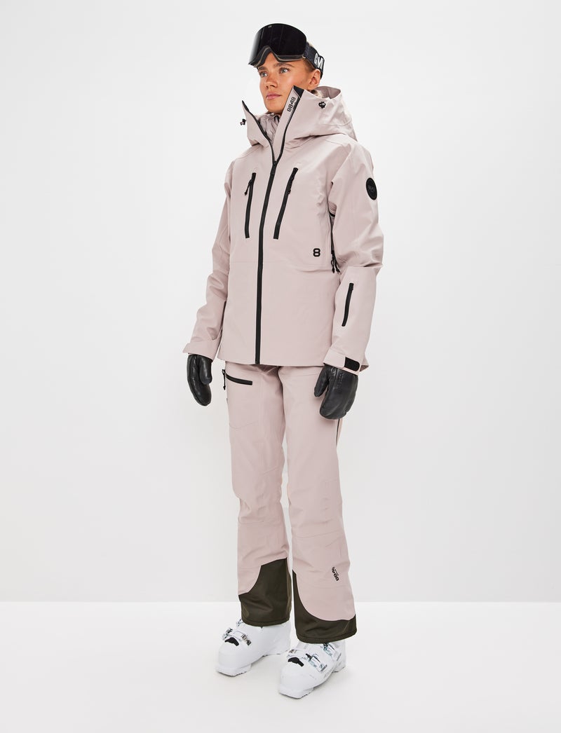 Chute W Pant - Powder Pink