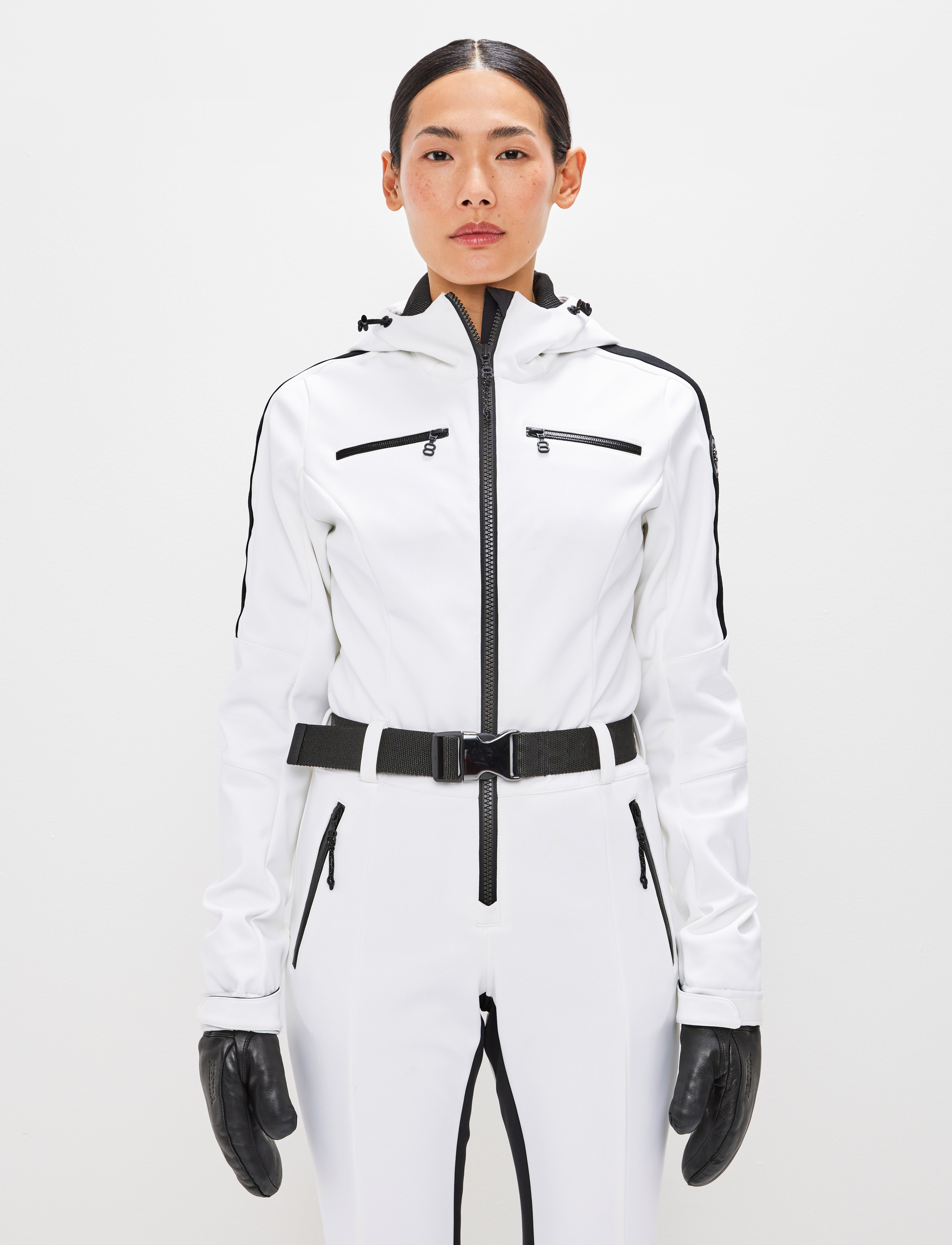Cat W Ski Suit - Blanc