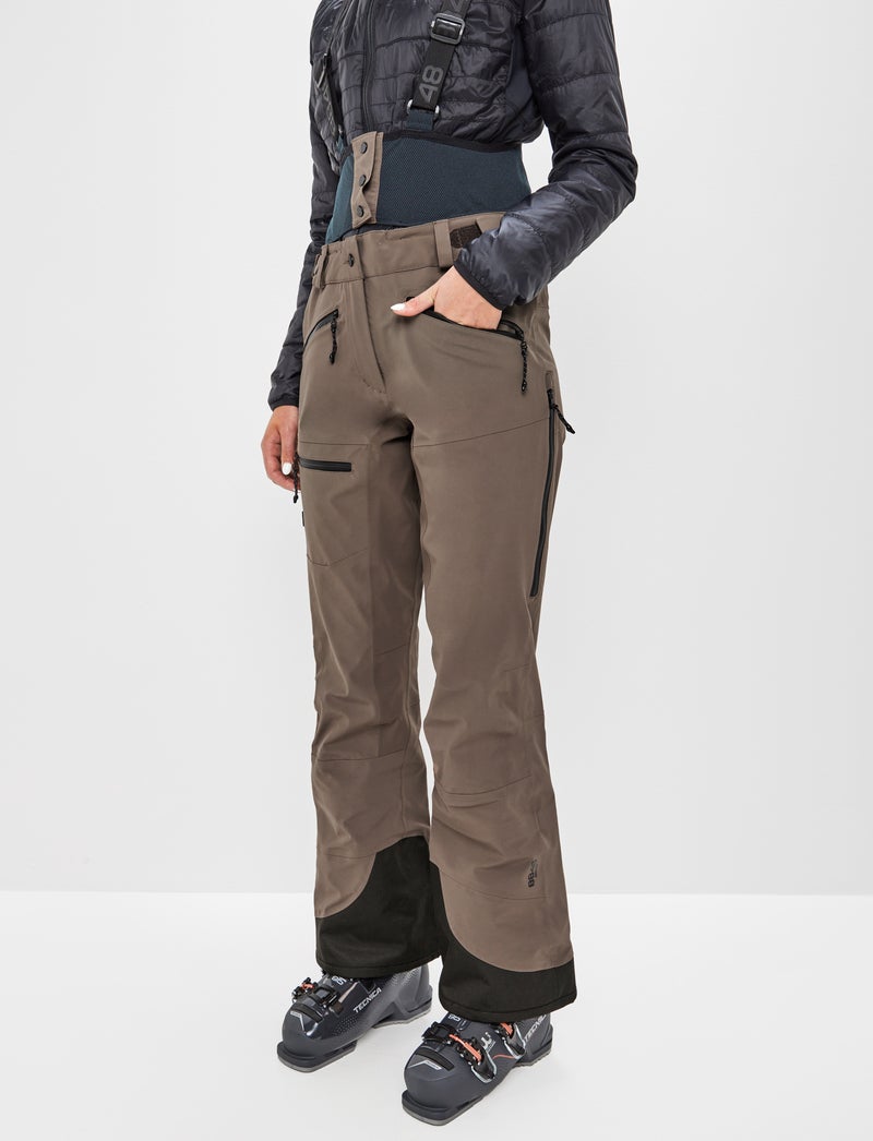 Chute W Pant - Pale Brown
