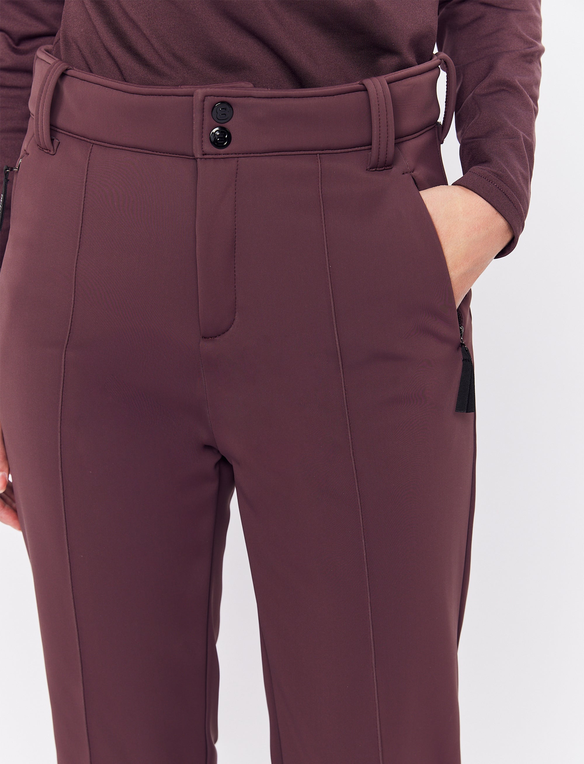 Francis W Pant - Dk Burgundy