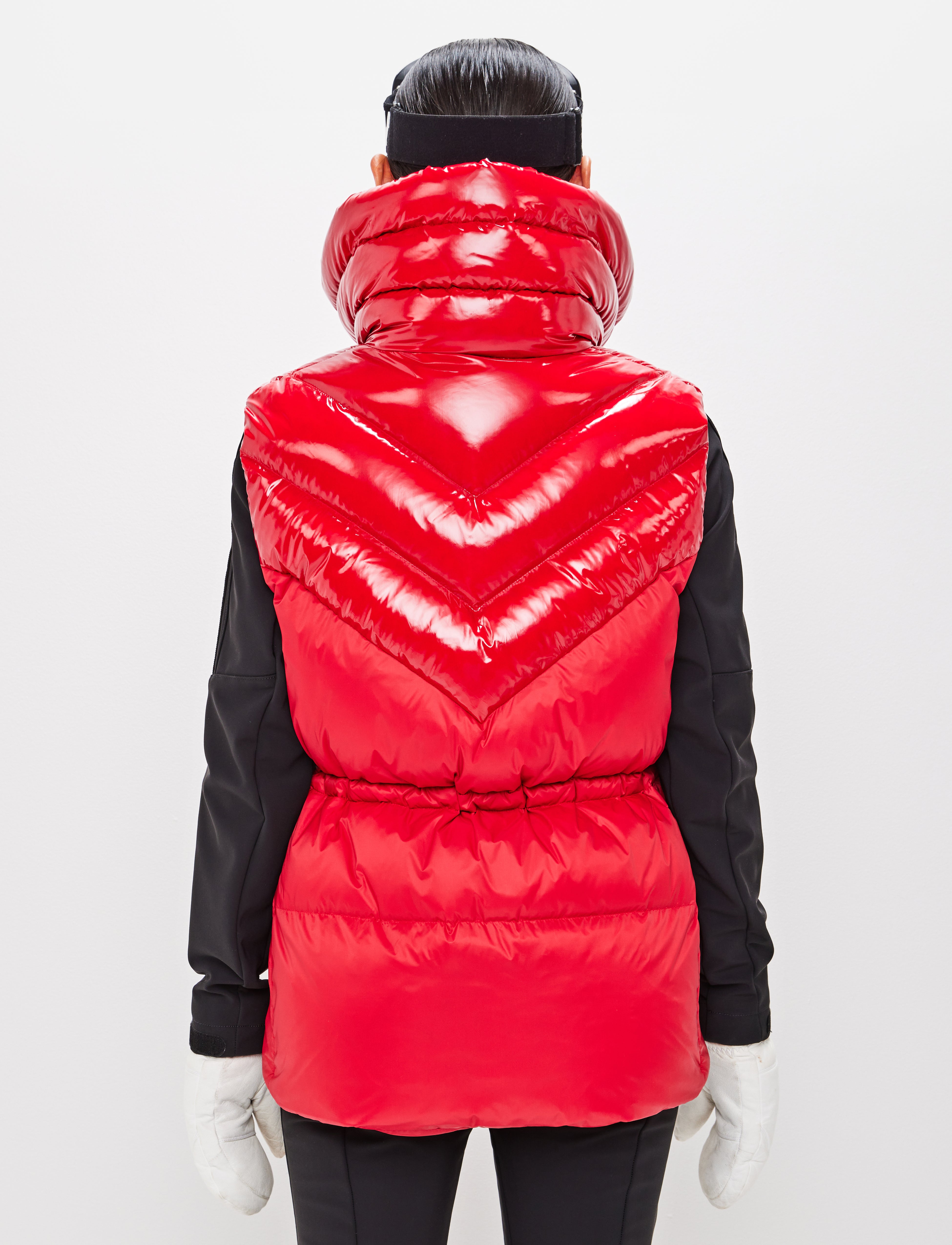 Shacci W Down Vest - Red