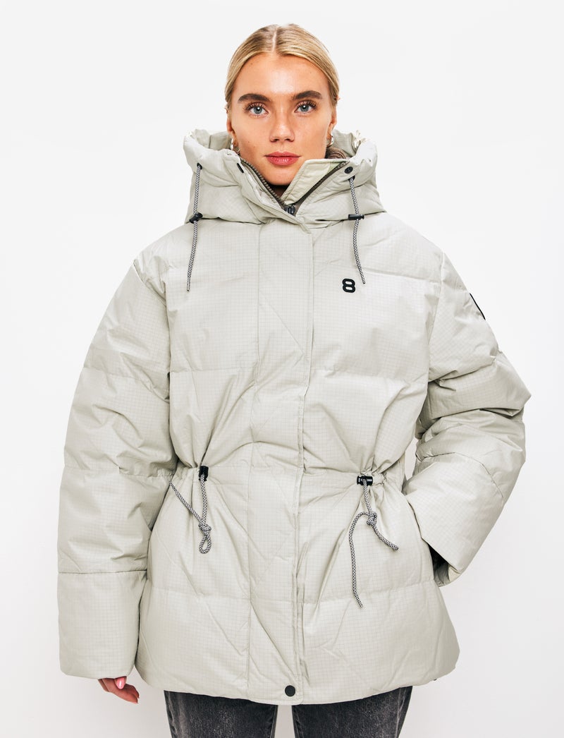 Asama W Down Jacket - Lt Fallen Rock