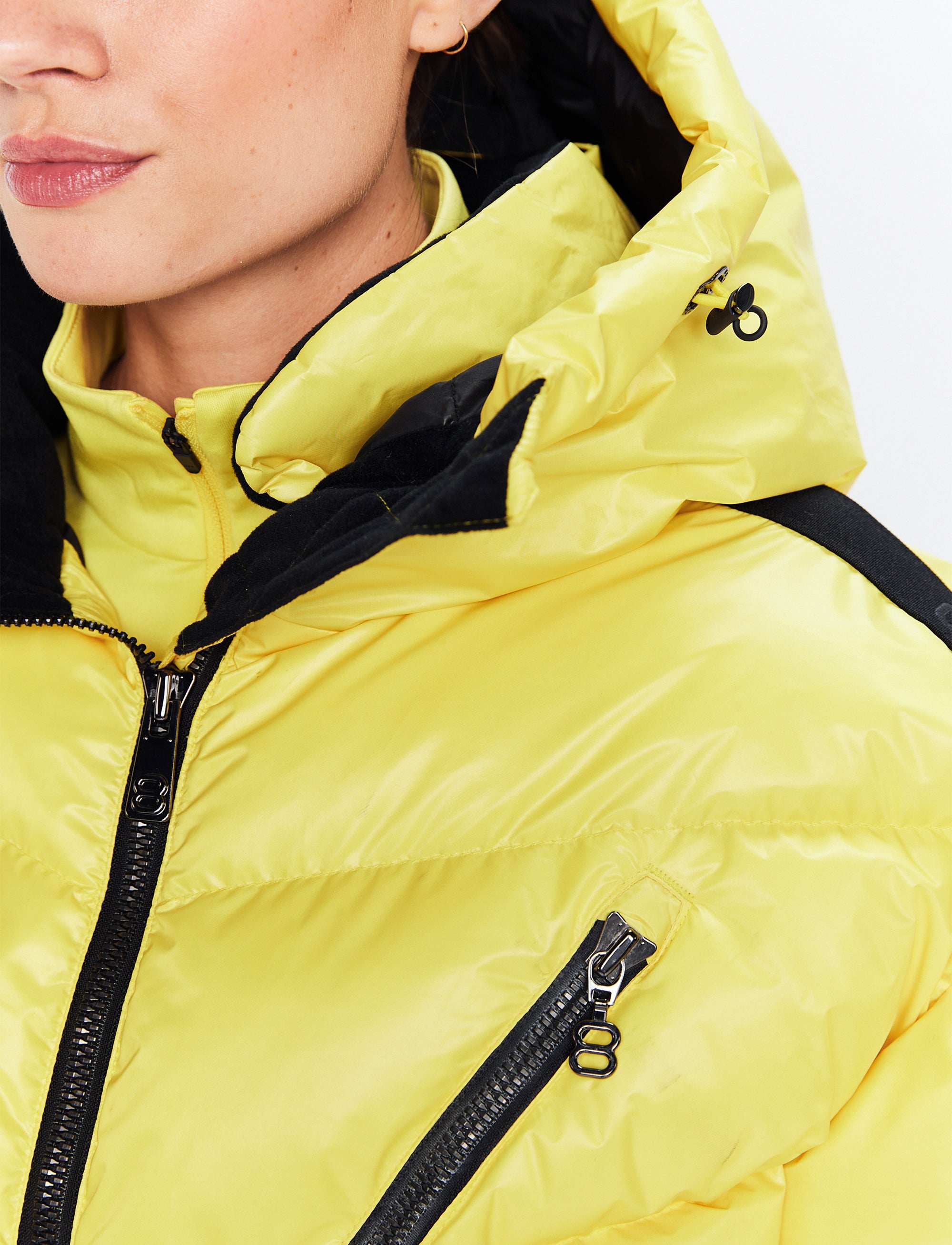 Noelle W Ski Puffer - Sports Yellow